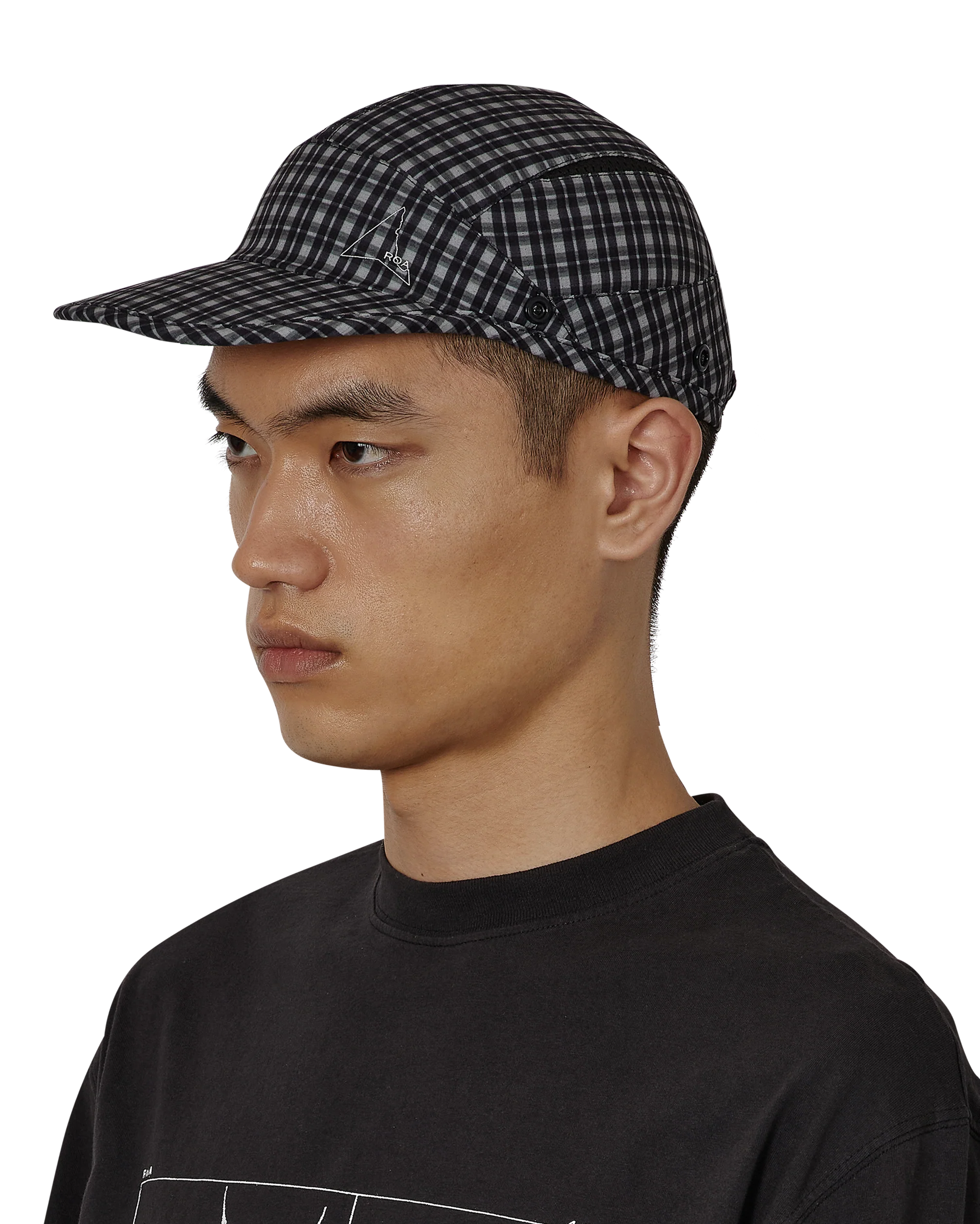 Aair Floweave Printed Check Desert Cap - Image 12