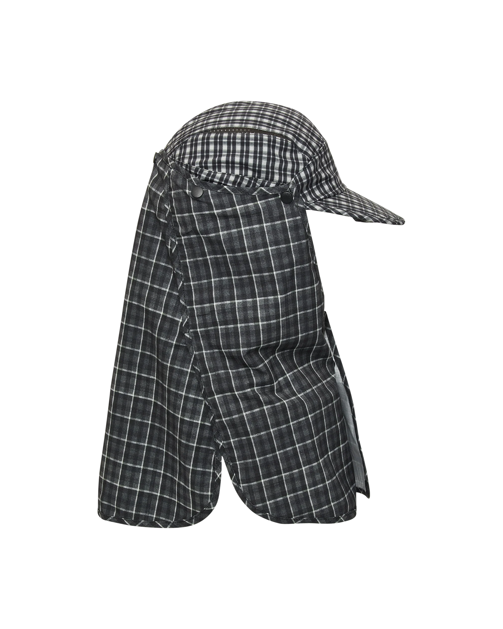 Aair Floweave Printed Check Desert Cap - Image 4