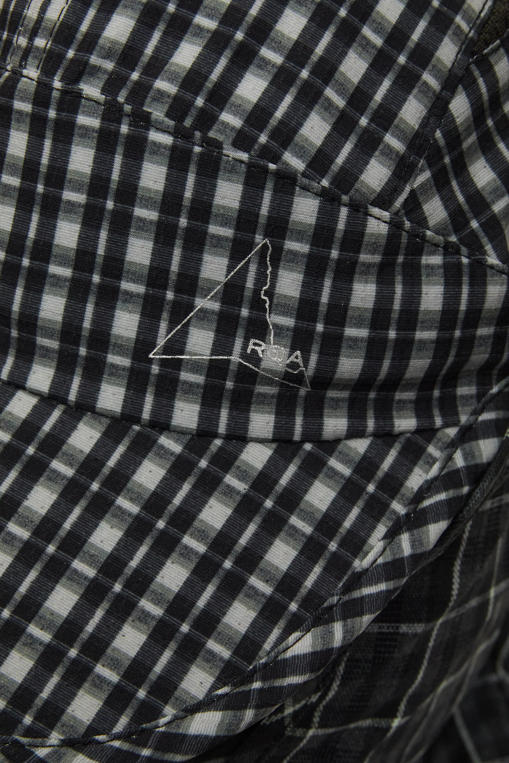 Aair Floweave Printed Check Desert Cap - Image 7