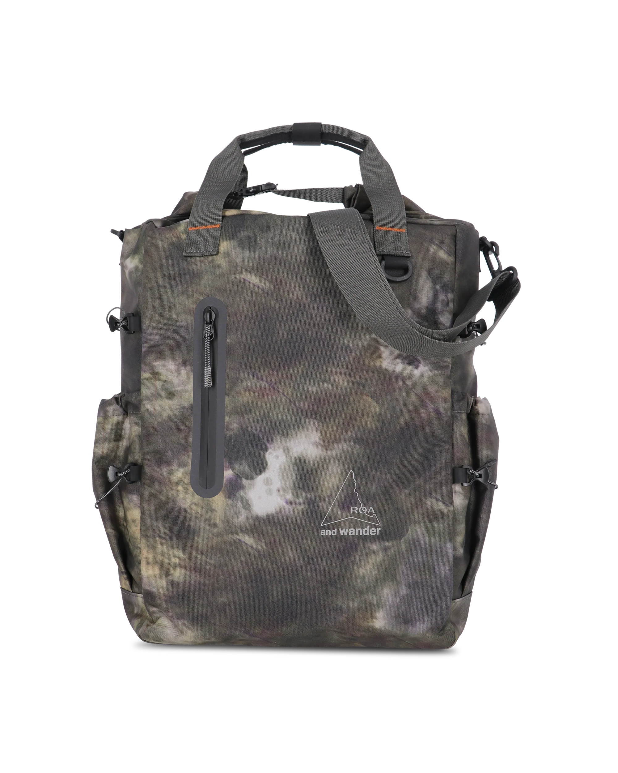 ROA x and wander 2Way Tote Bag Camouflage