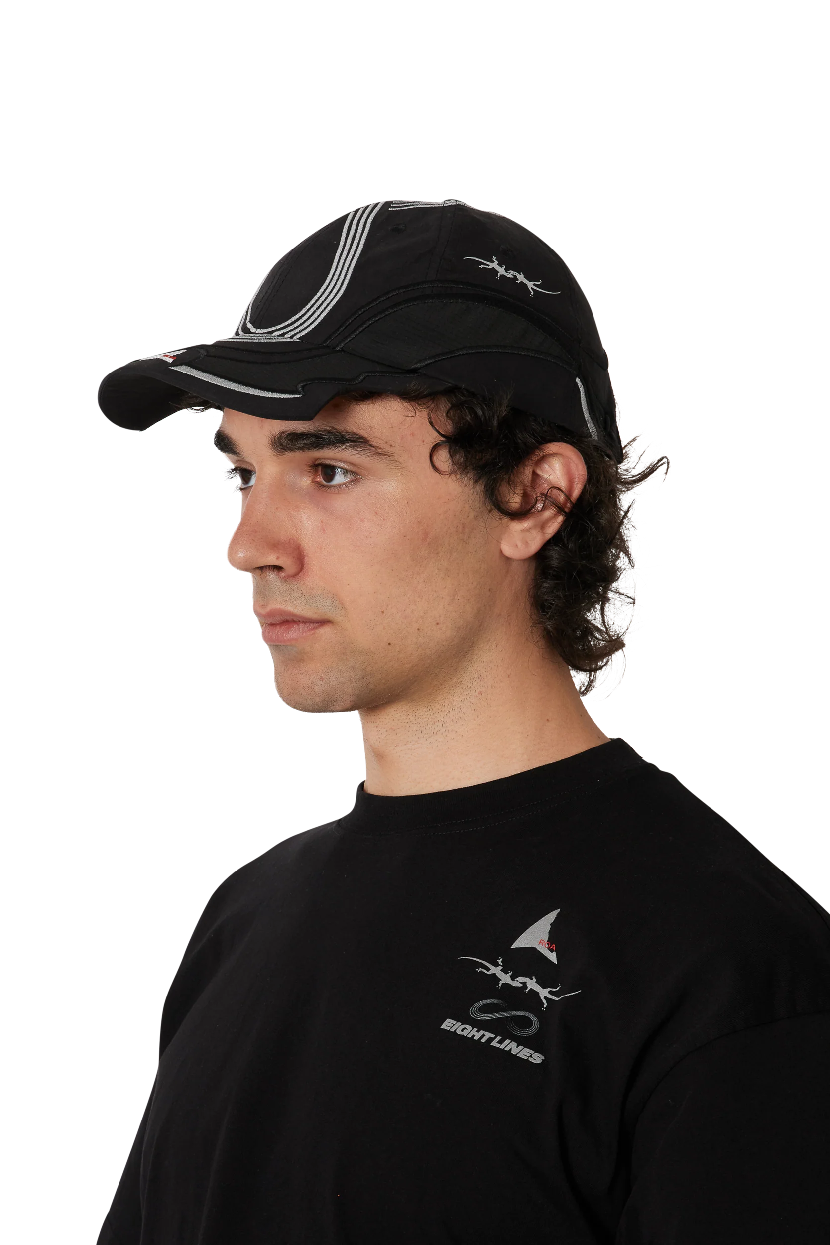 ROA X Eightlines Pursuit 6 Panel Cap - Image 9