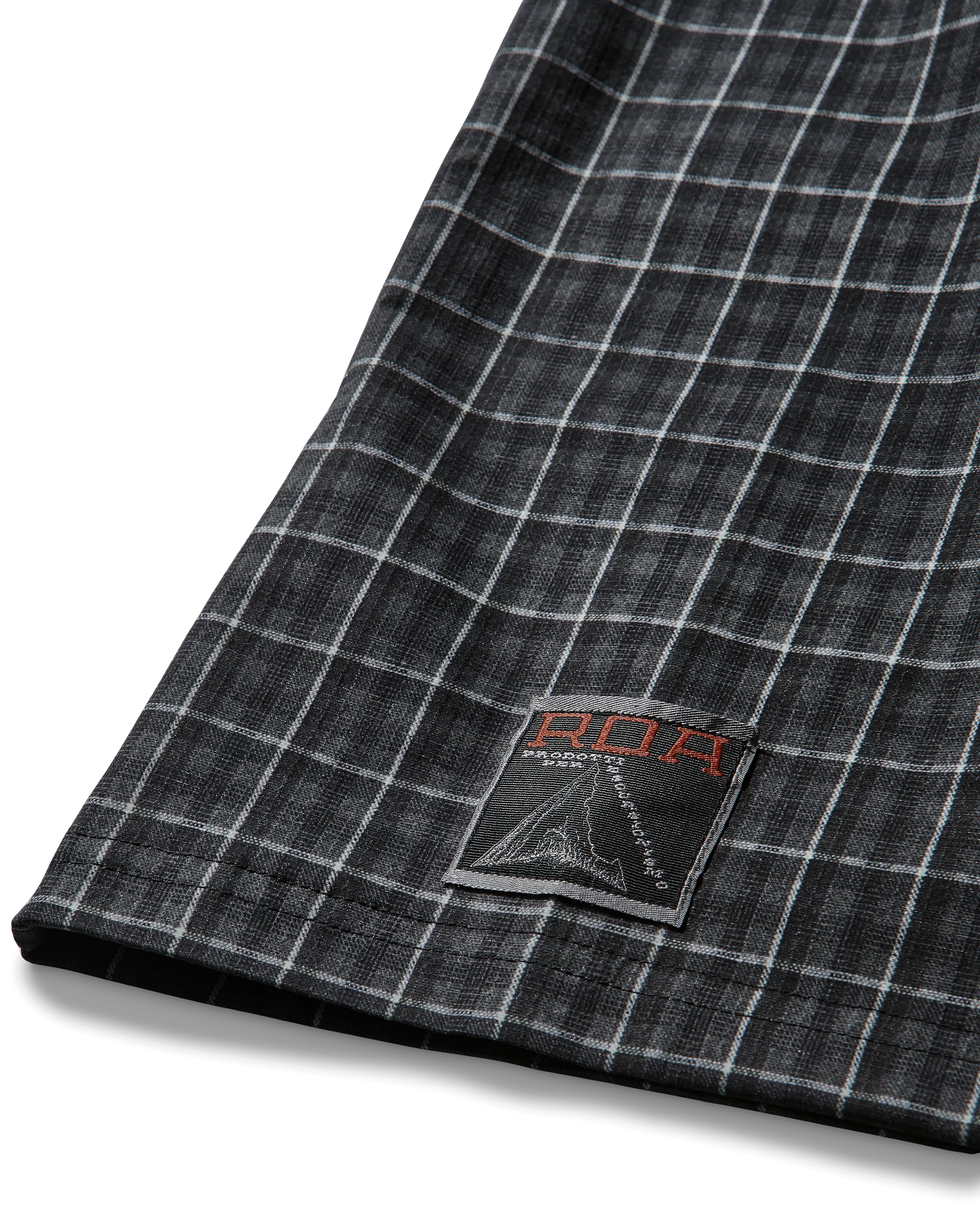 Aair Floweave Printed Check Short Sleeve Shirt - Image 11