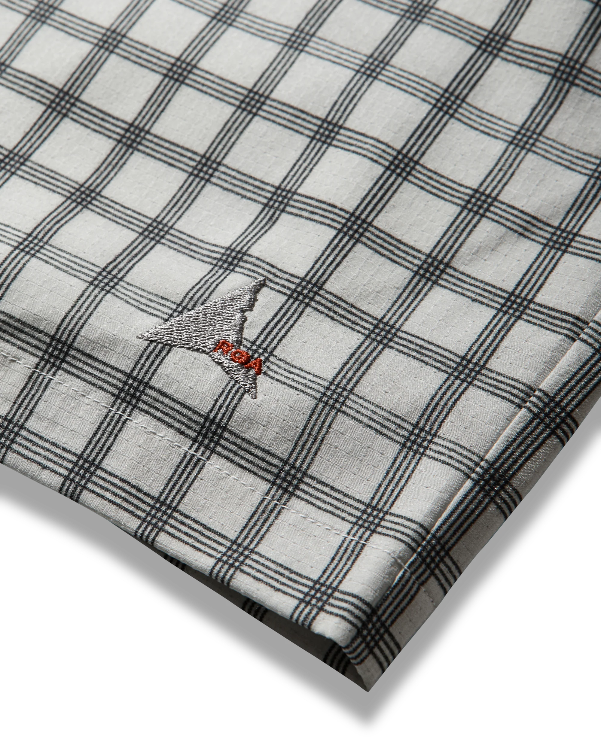 Aair Floweave Printed Check Shorts - Image 9