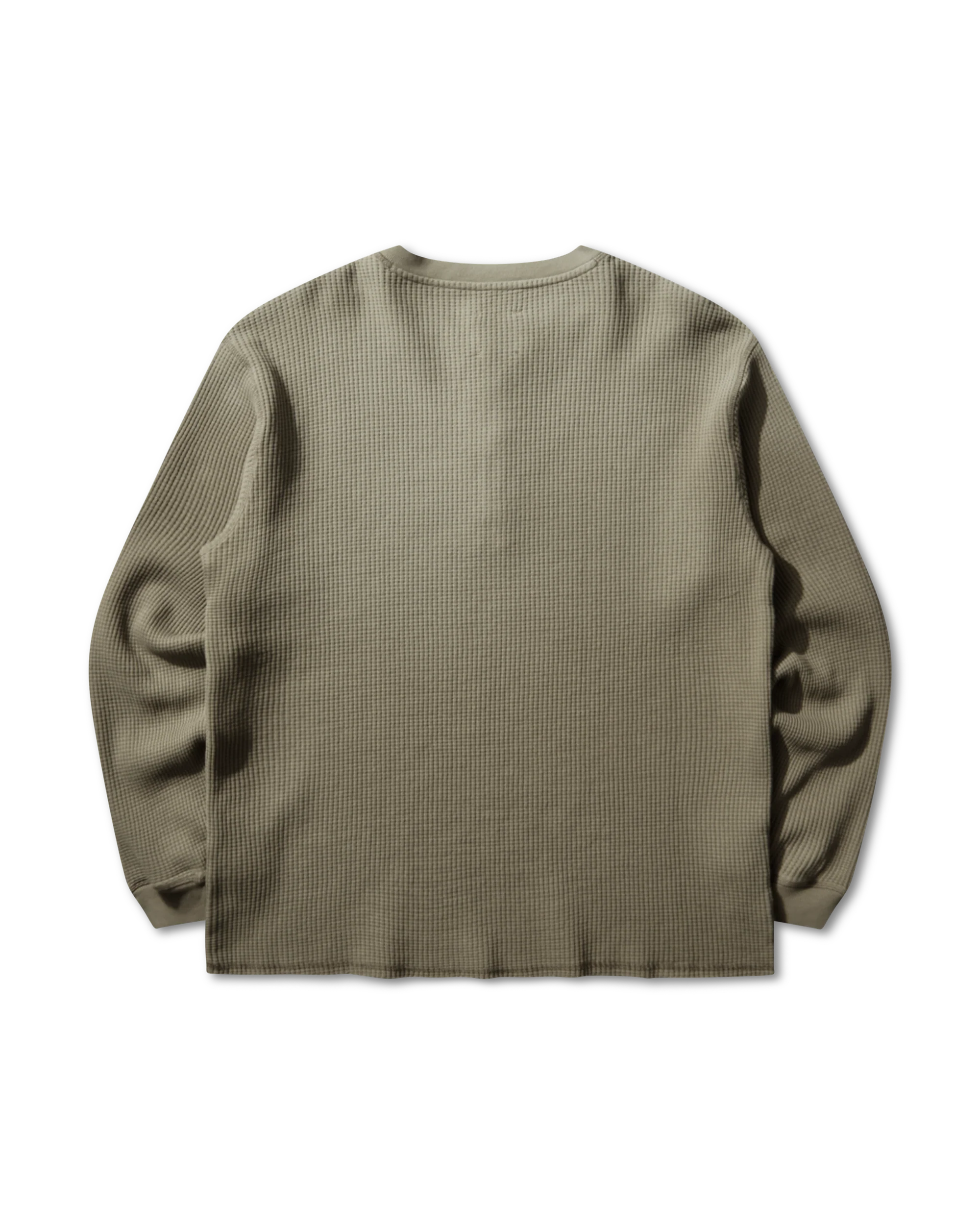 Bee Sun Faded Organic Waffle Serafino Long Sleeve - Image 10
