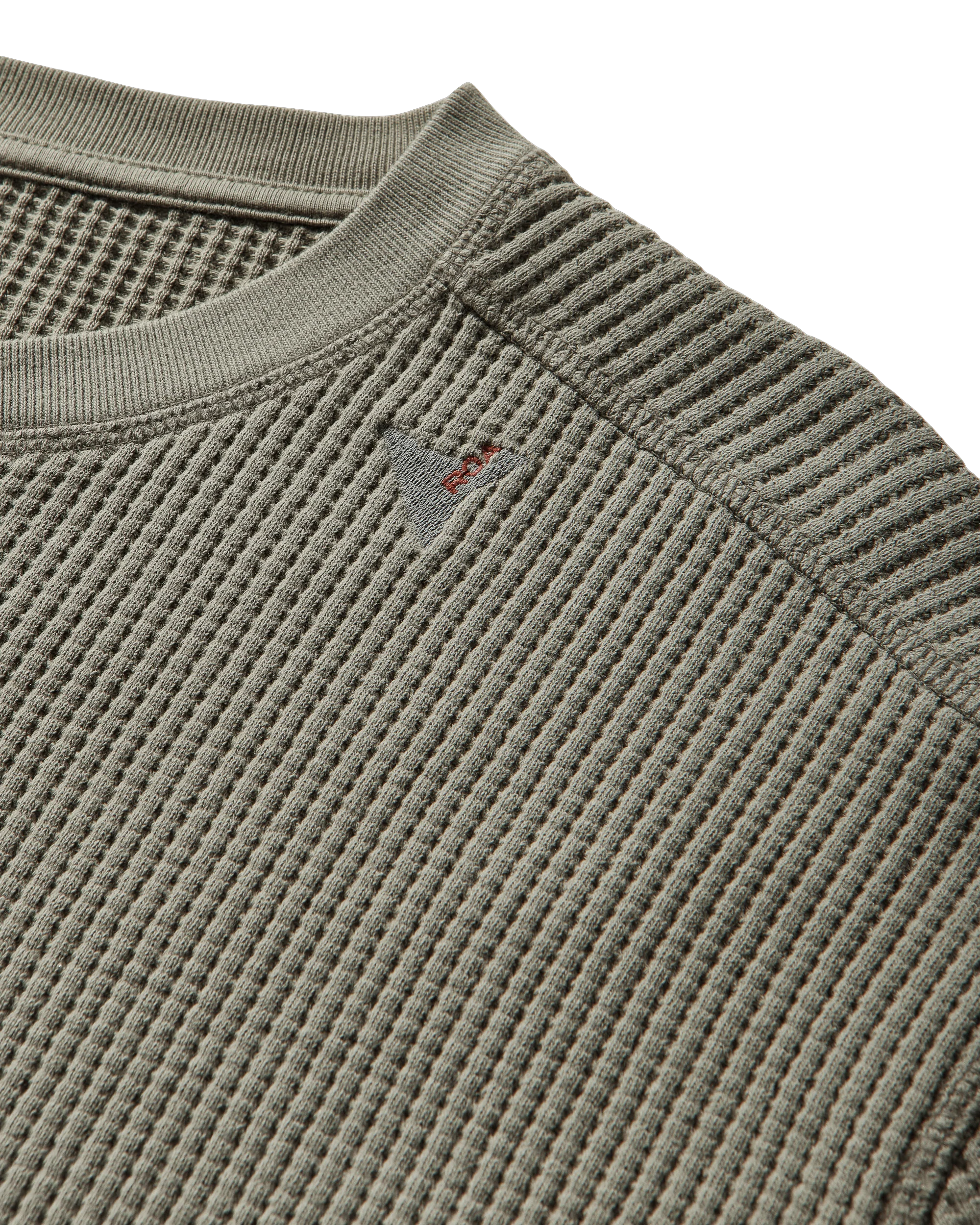 Bee Sun Faded Organic Waffle Serafino Long Sleeve - Image 11