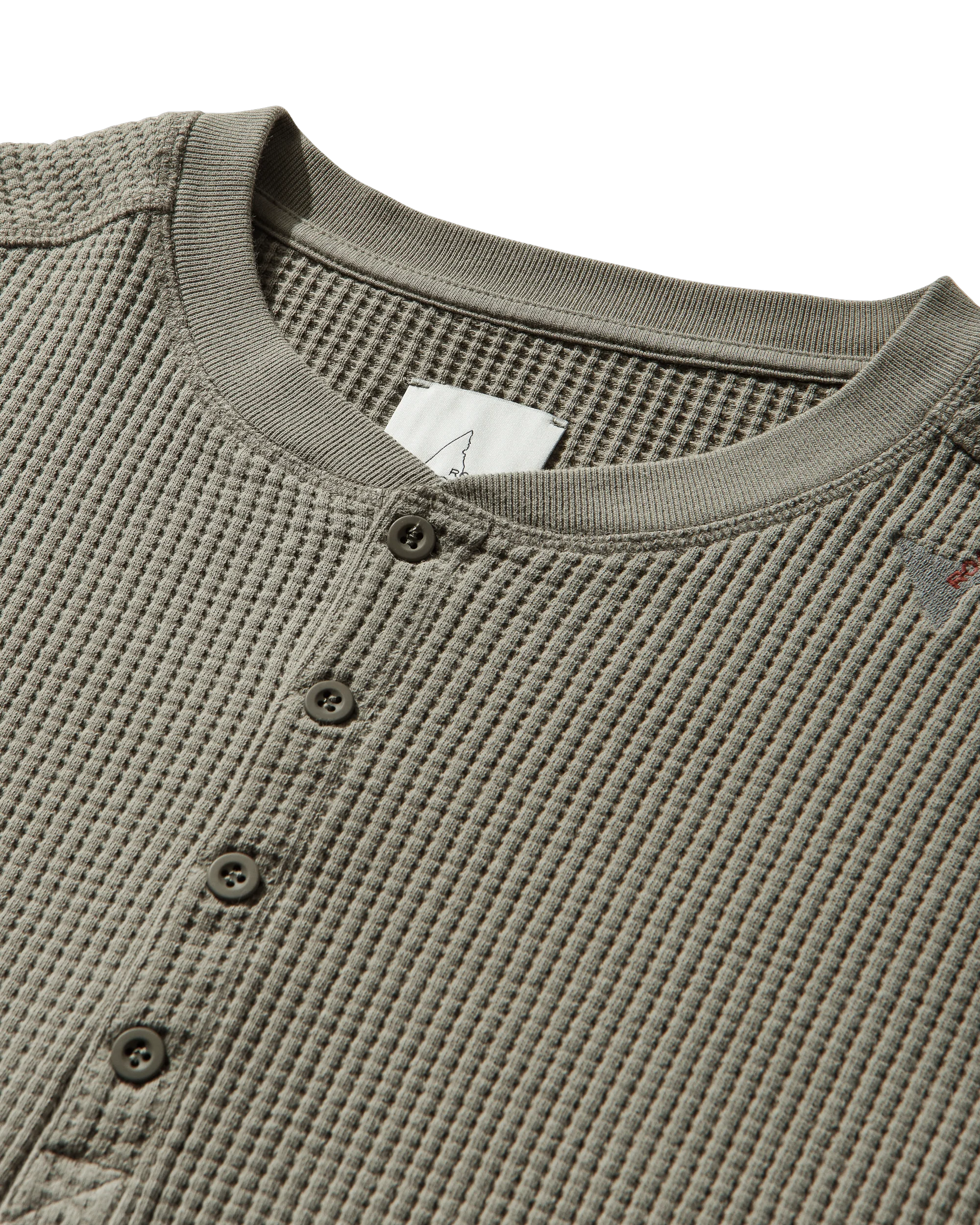 Bee Sun Faded Organic Waffle Serafino Long Sleeve - Image 12