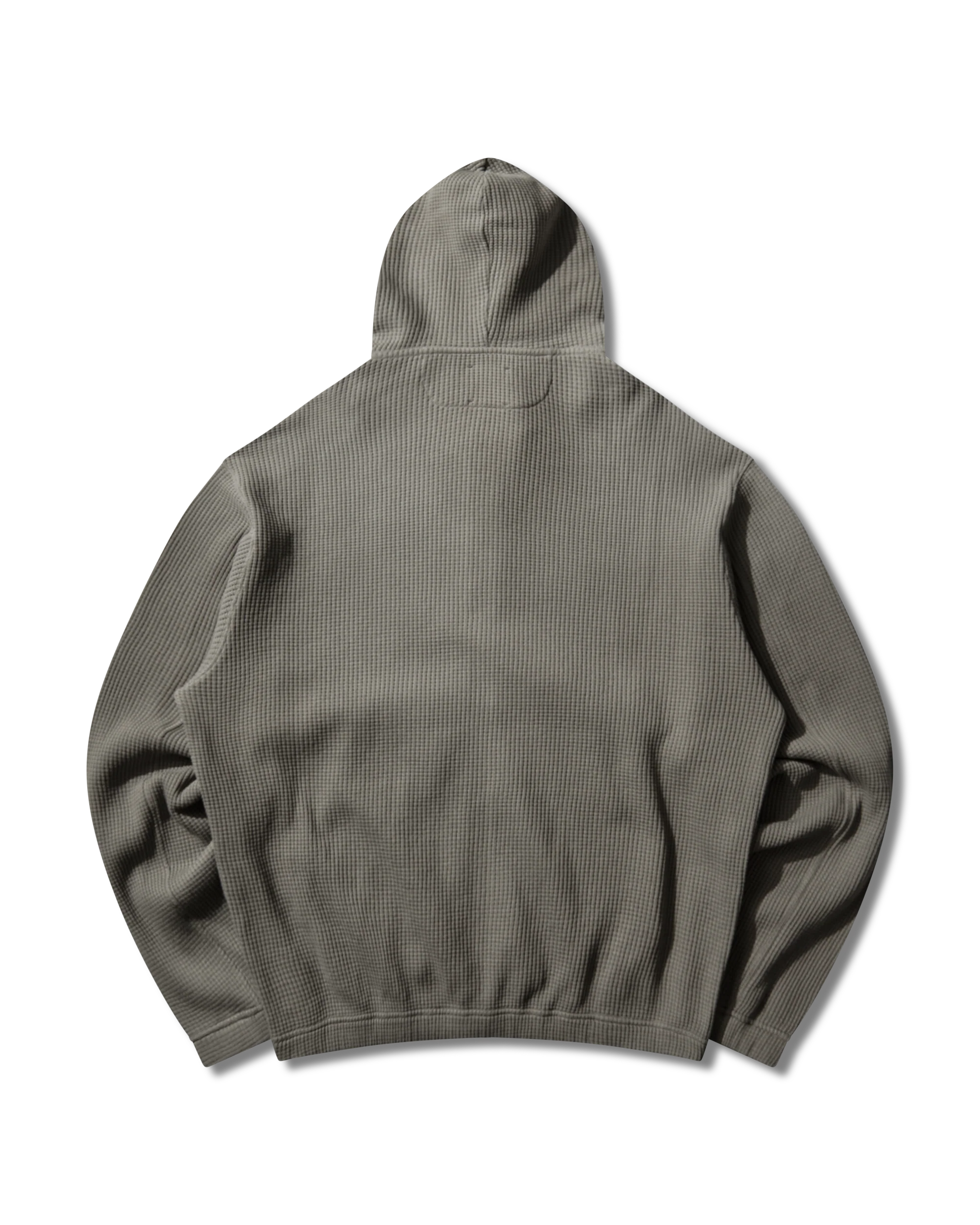 Bee Sun Faded Organic Waffle Zip Up Hoodie - Image 10