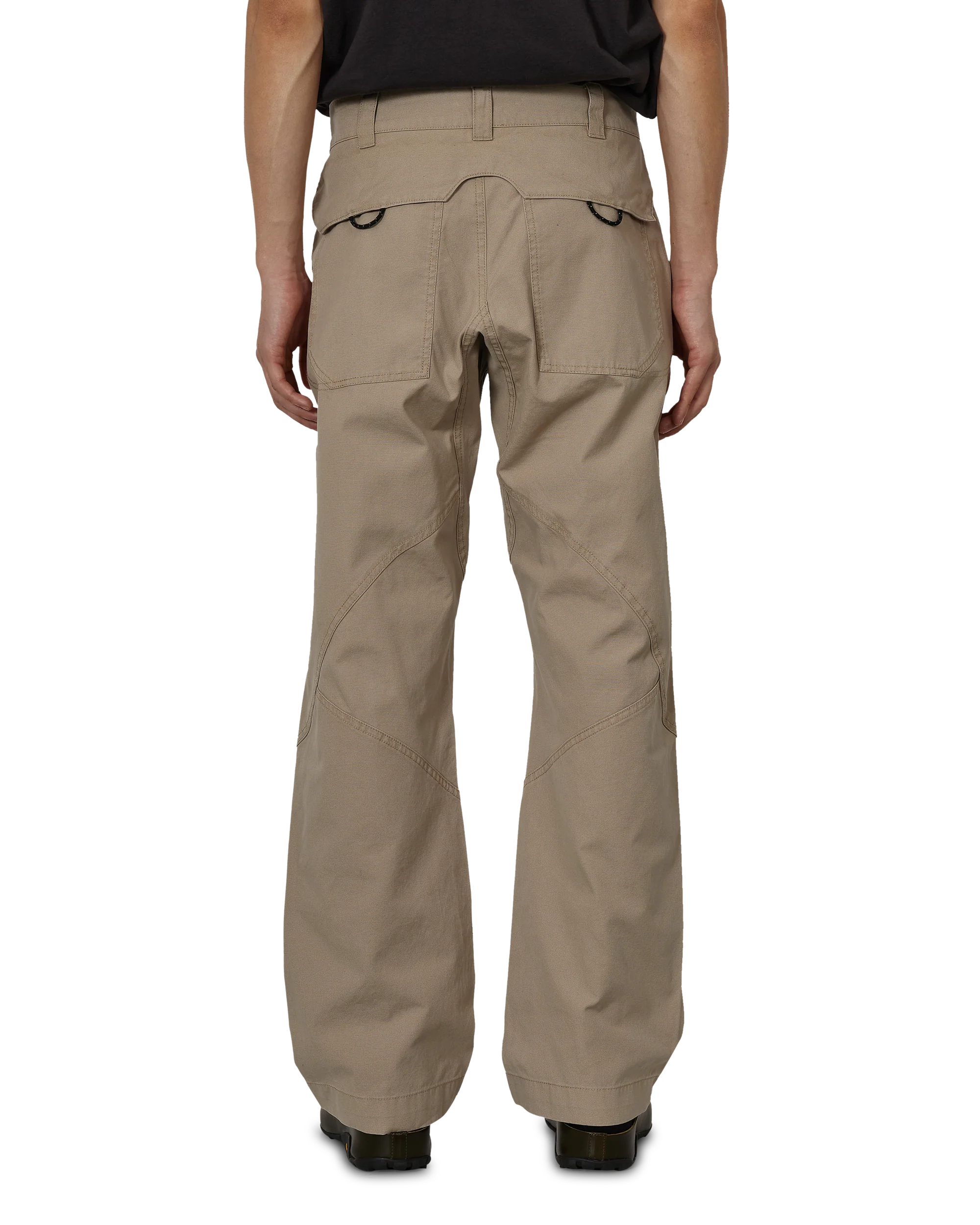 Crimp Shaped Cotton Pants - Image 3