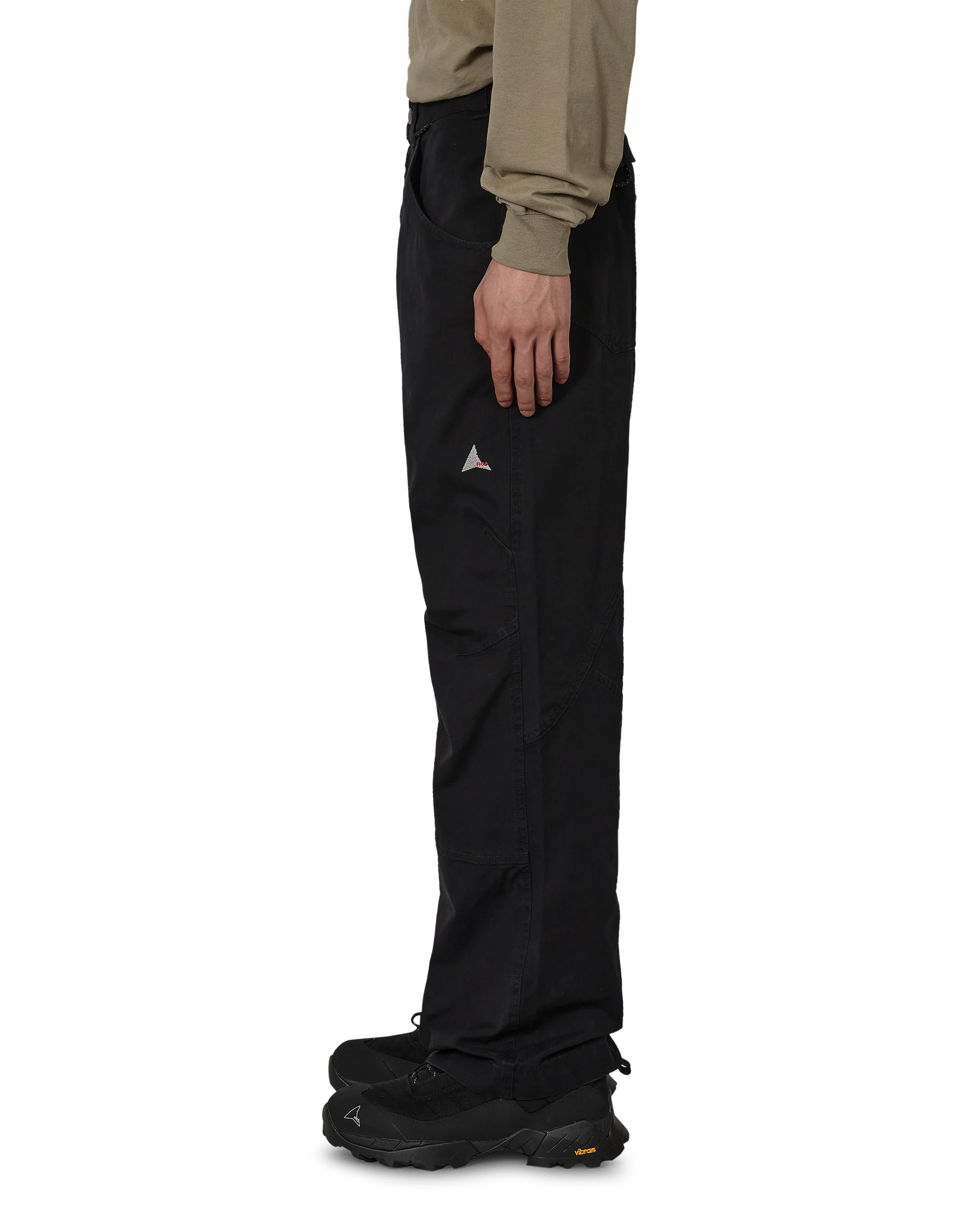 Crimp Shaped Cotton Pants - Image 2