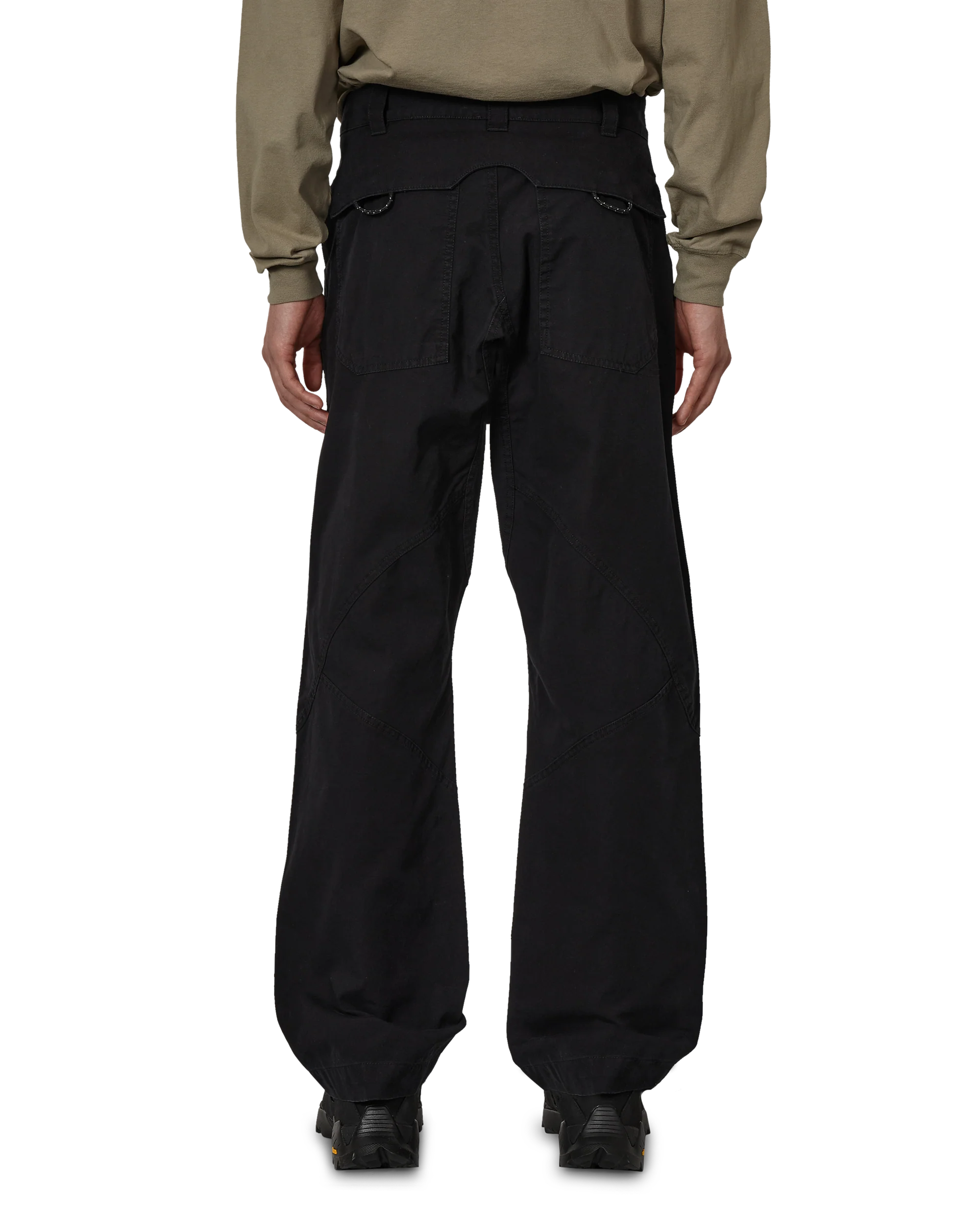 Crimp Shaped Cotton Pants - Image 3