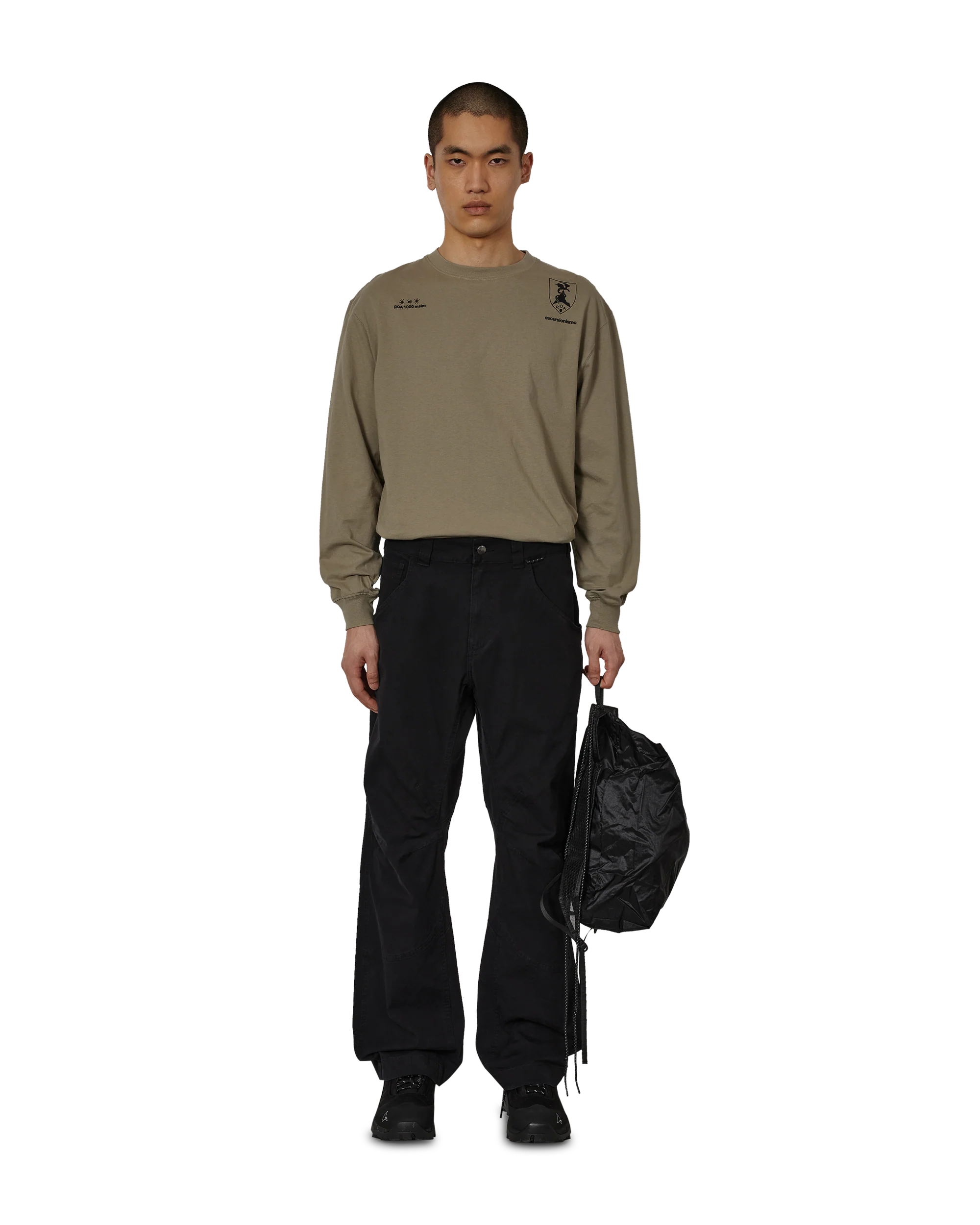 Crimp Shaped Cotton Pants - Image 4