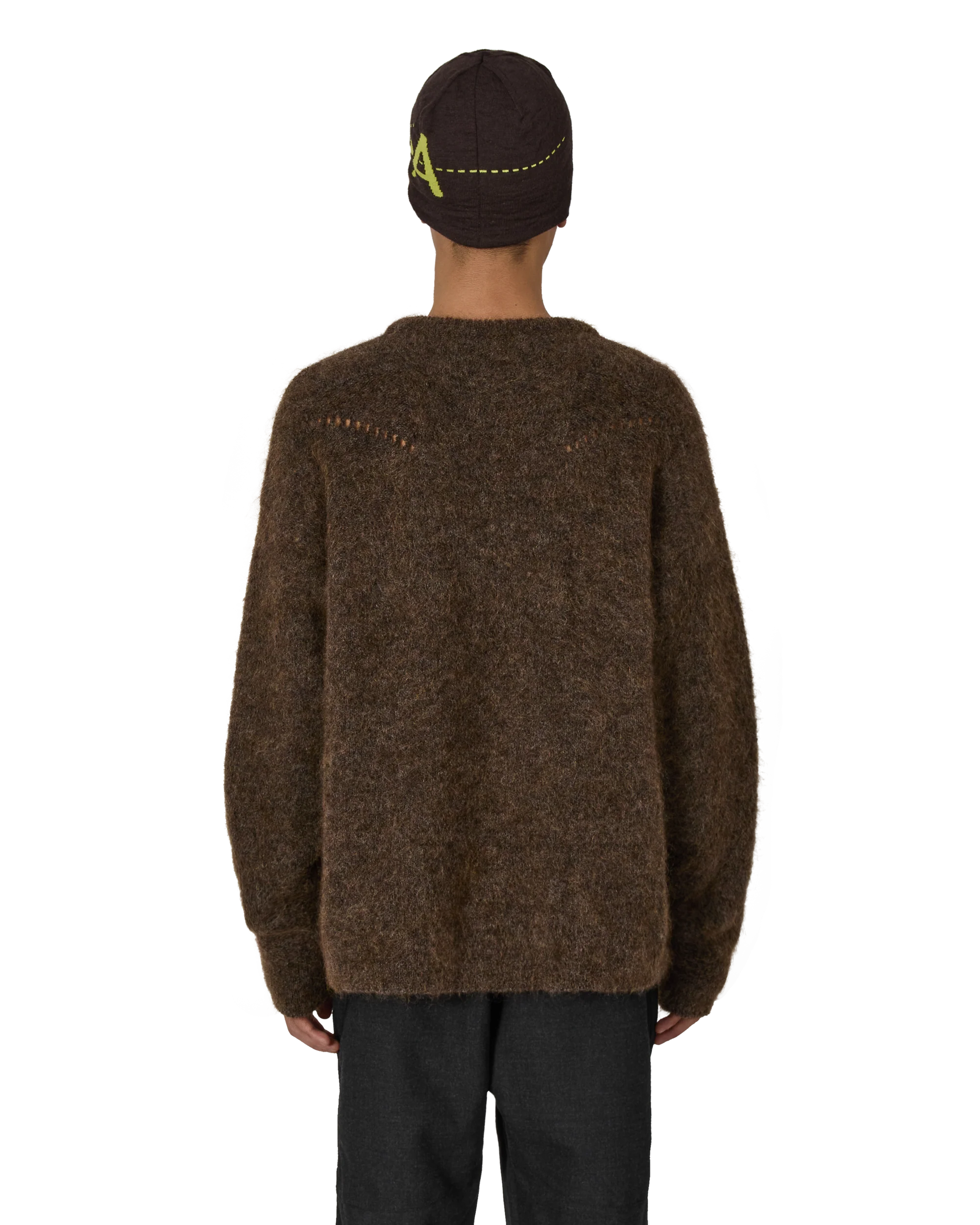 Dropstitch Mohair Knit Crewneck - Image 3