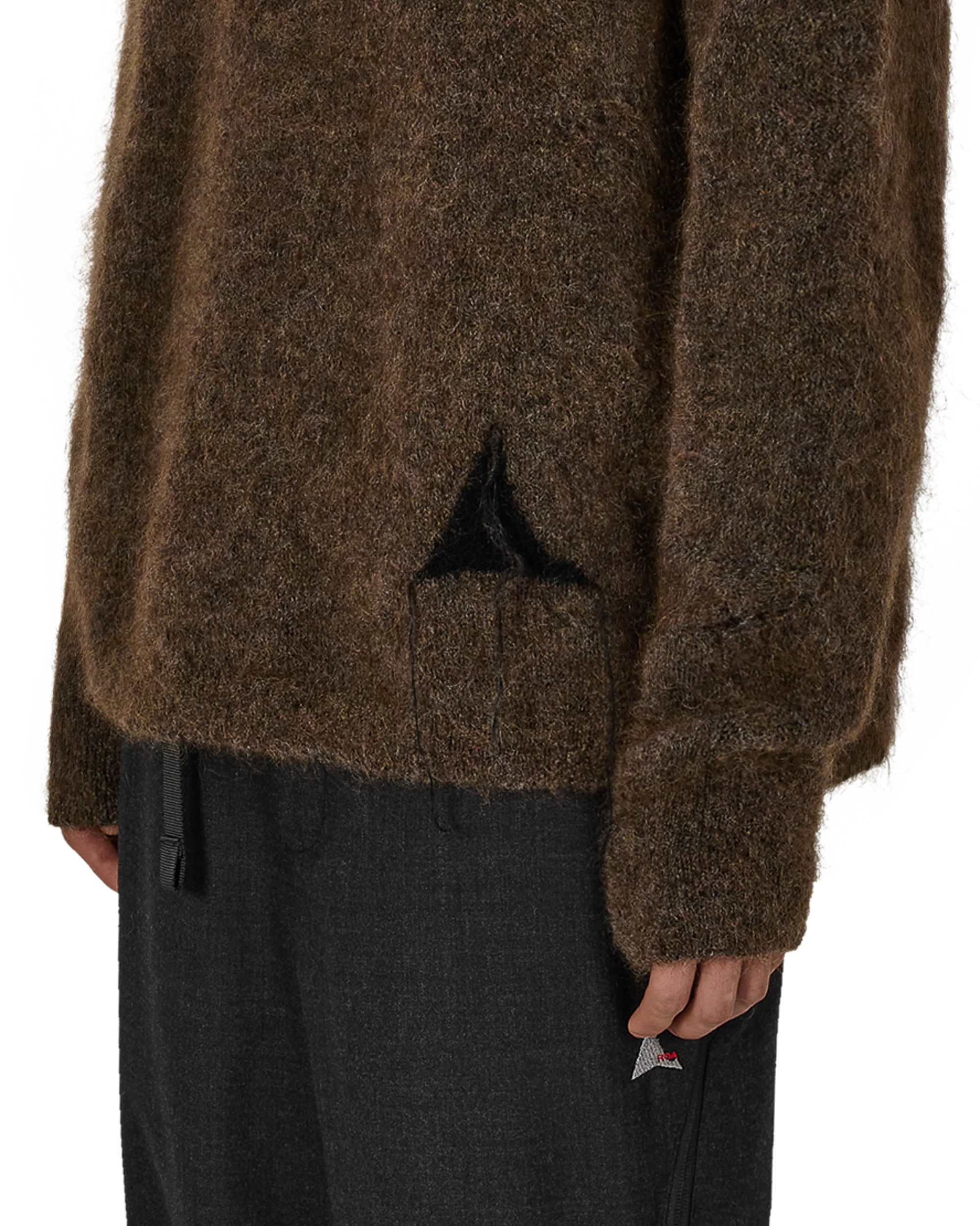 Dropstitch Mohair Knit Crewneck - Image 6