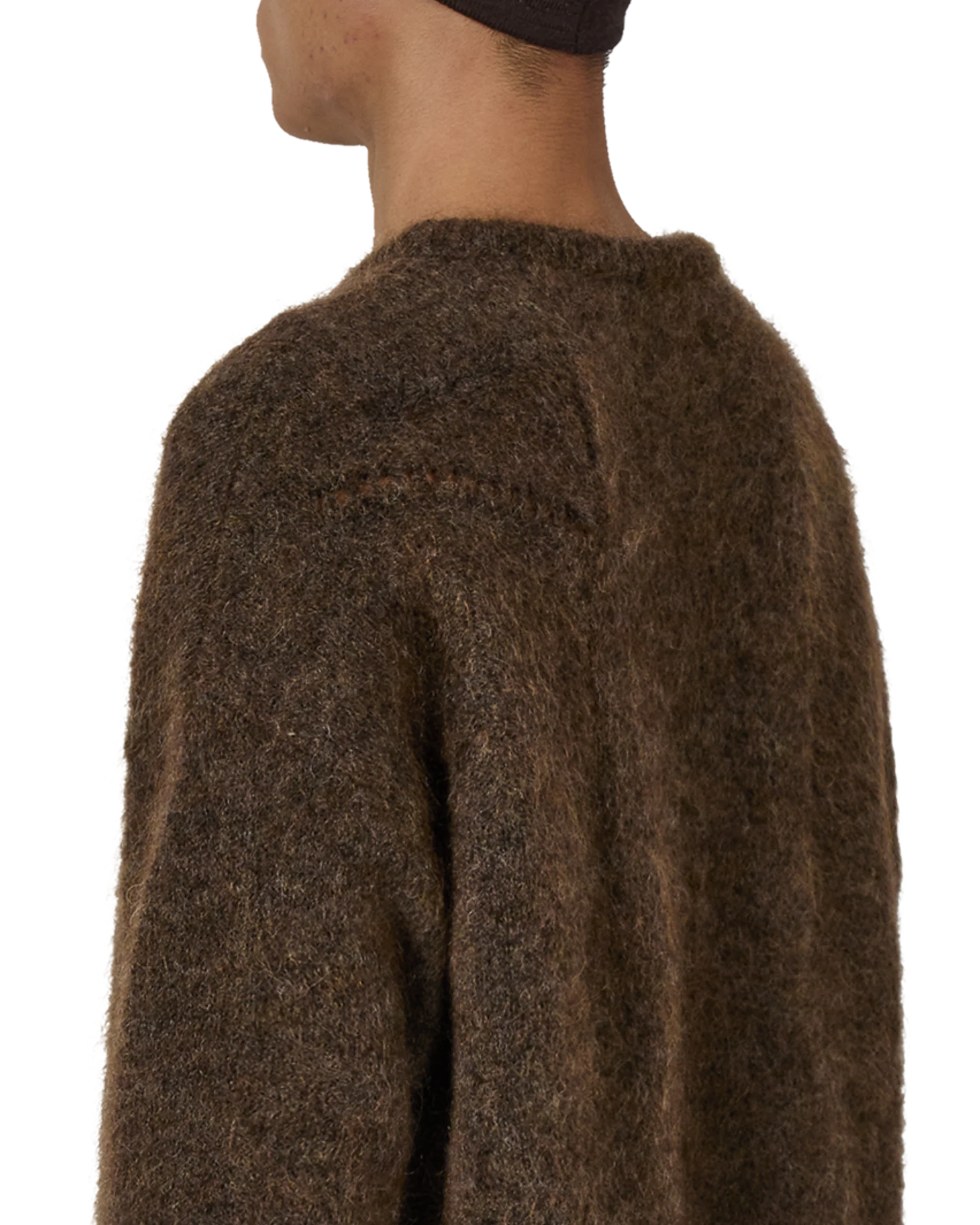 Dropstitch Mohair Knit Crewneck - Image 7