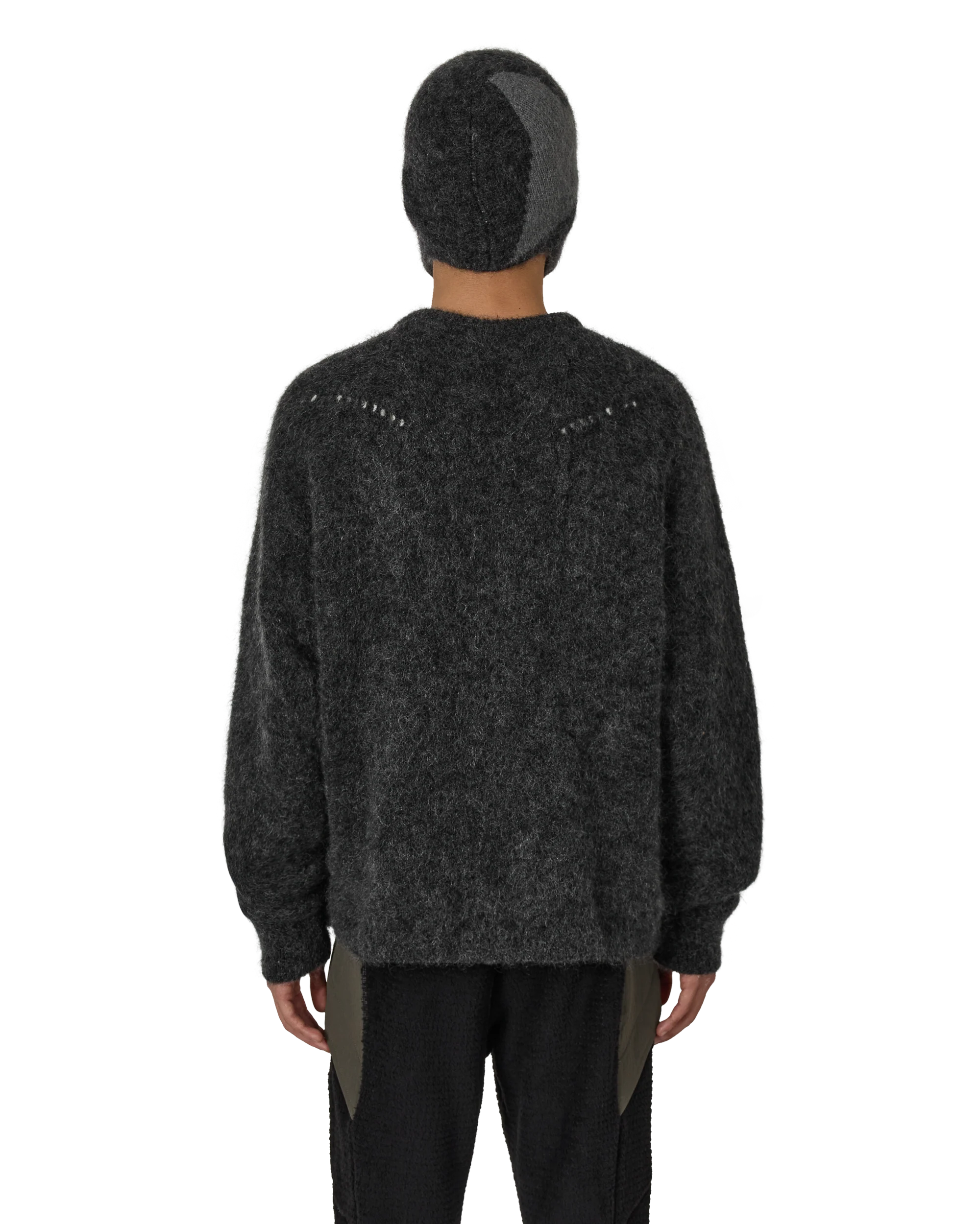 Dropstitch Mohair Knit Crewneck - Image 3