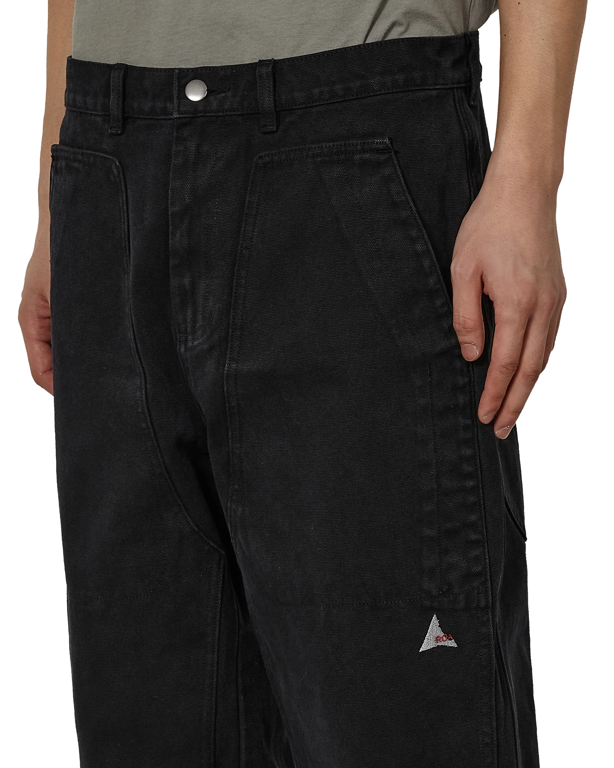 Fomes Double Knee Washed Canvas Pant - Image 5