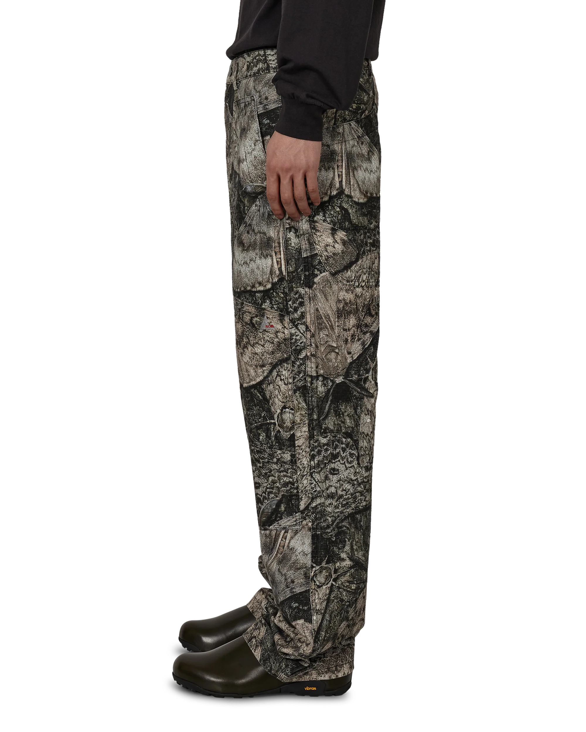 Fomes Moth Print Double Knee Pant - Image 2