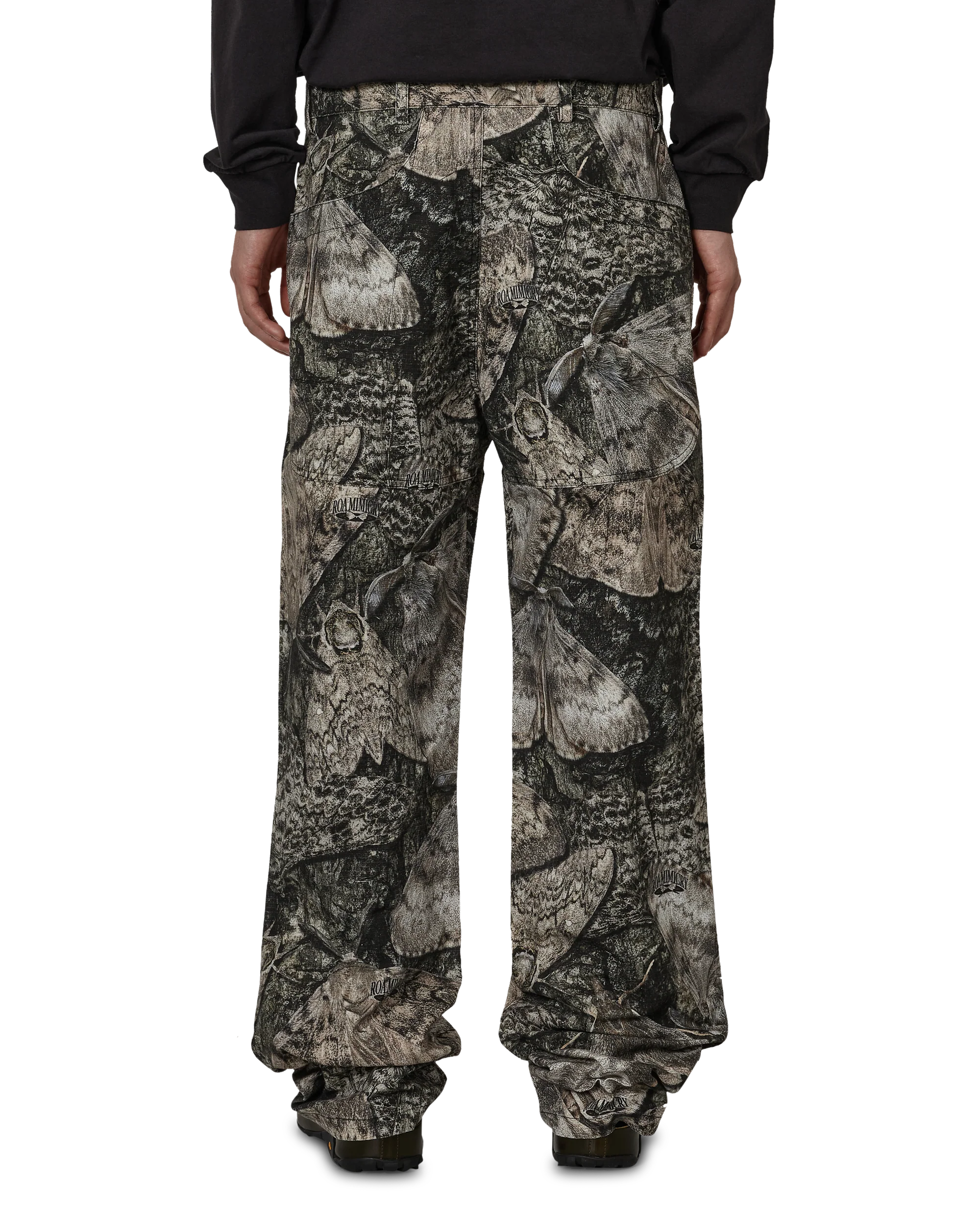 Fomes Moth Print Double Knee Pant - Image 3