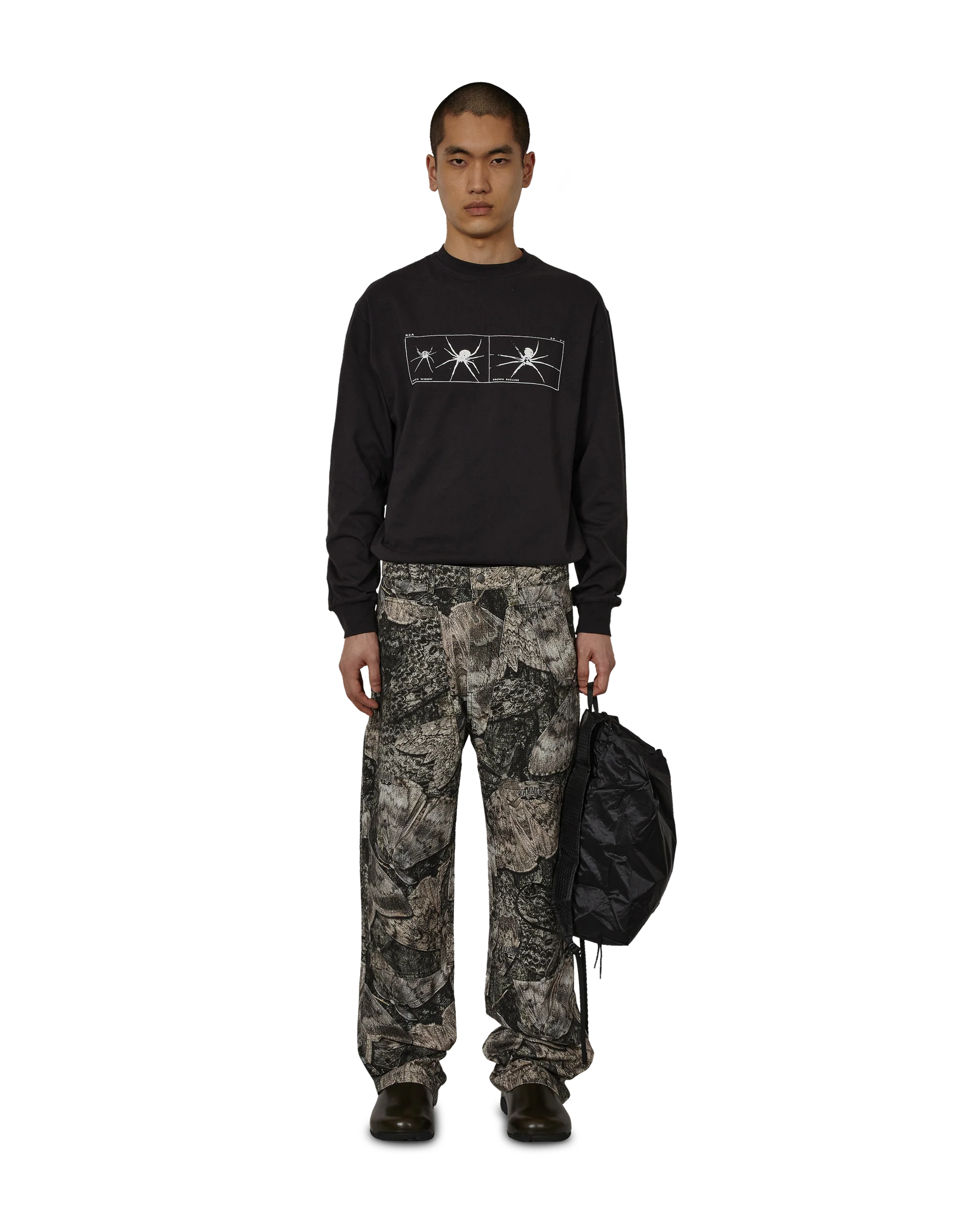 Fomes Moth Print Double Knee Pant - Image 4