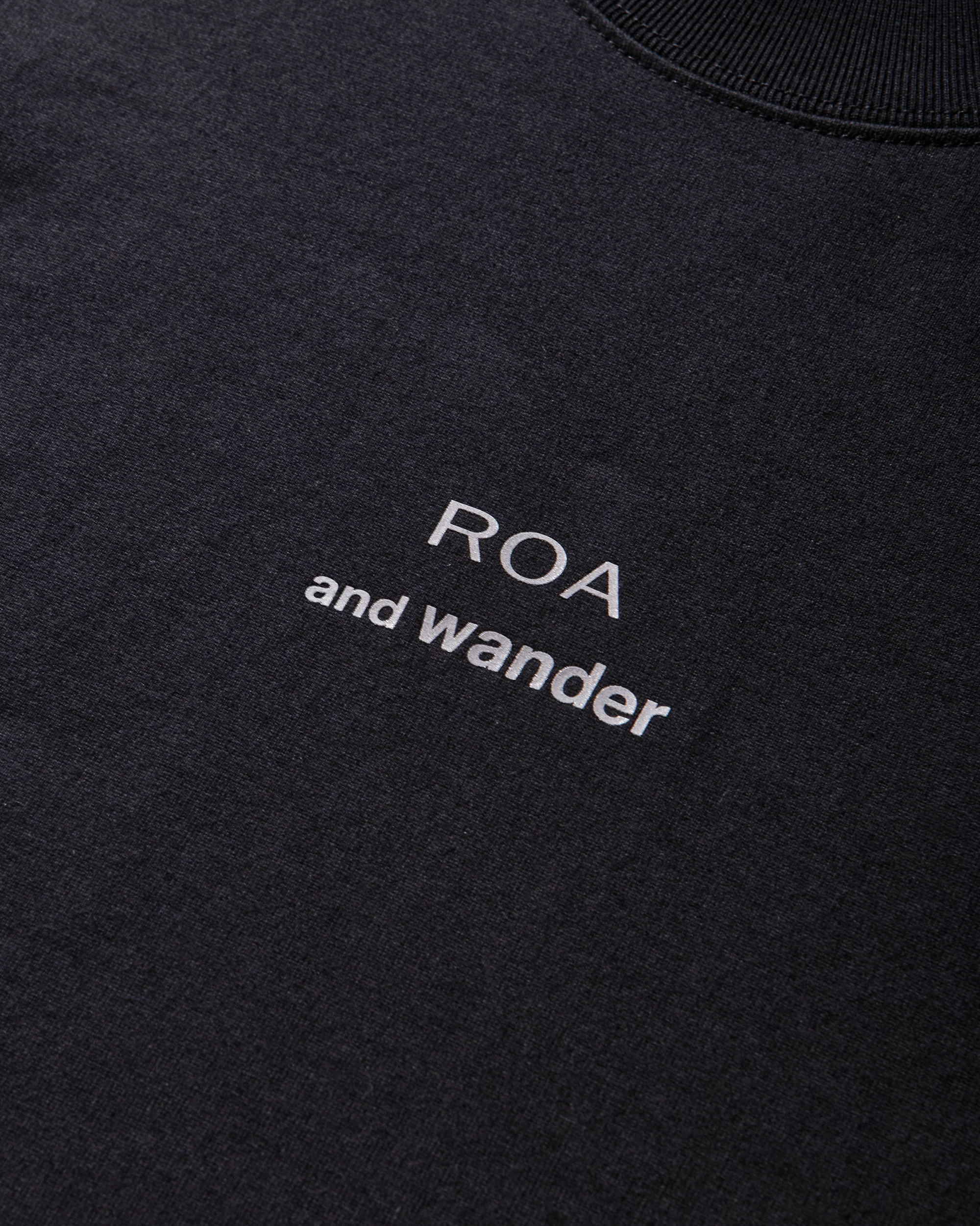 ROA x and wander Logo Printed T-Shirt - Image 7