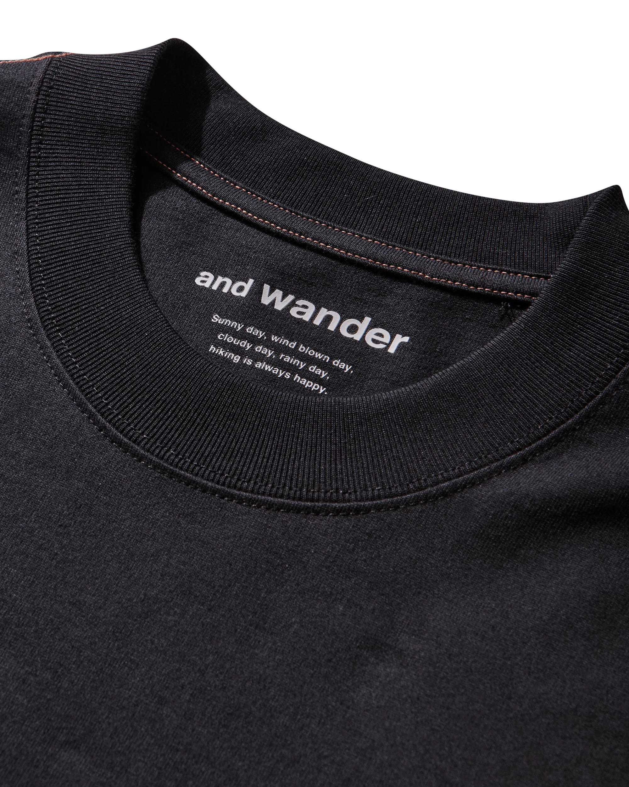 ROA x and wander Logo Printed T-Shirt - Image 8