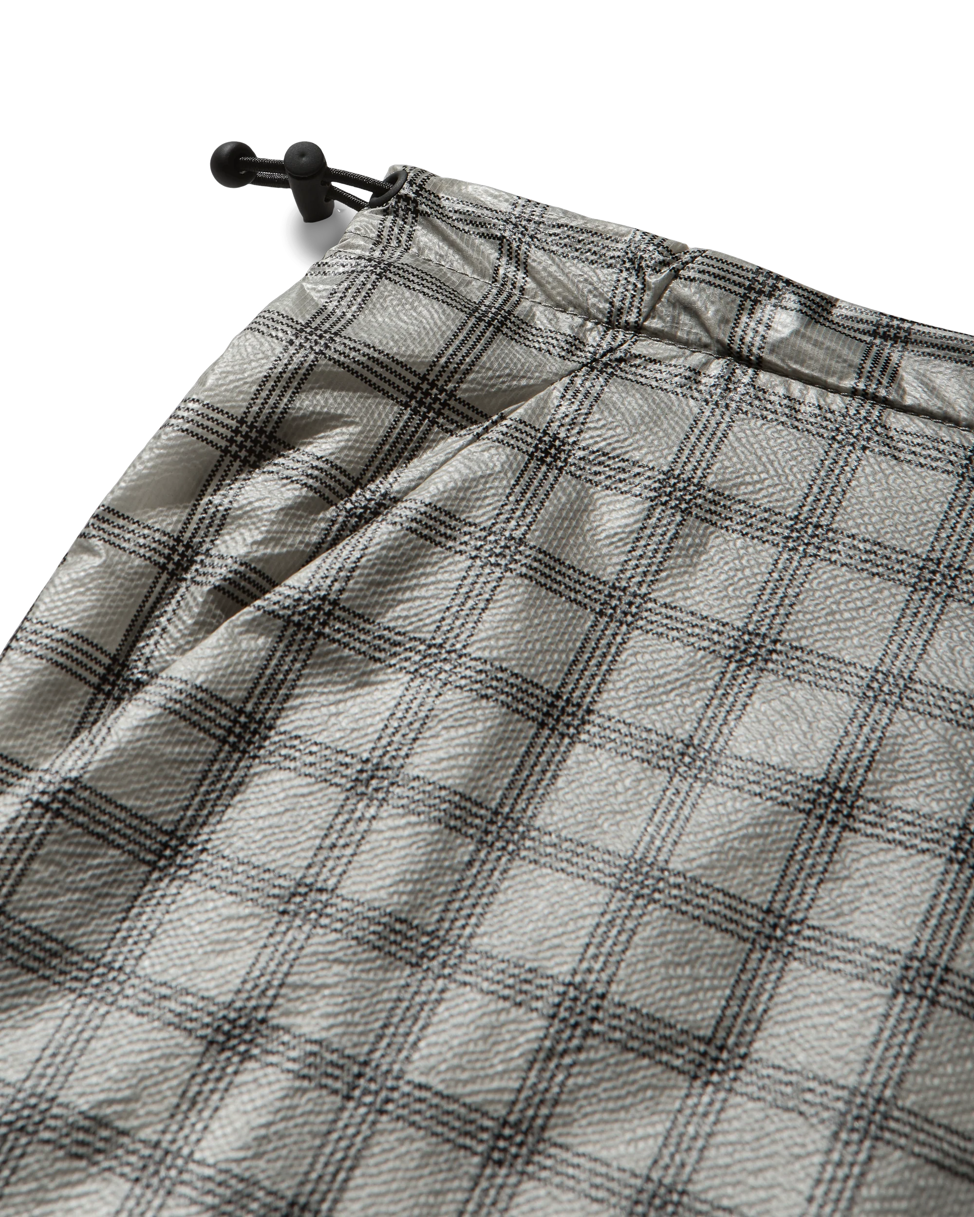 Women's Nia See Through Printed Check Mid Skirt - Image 13