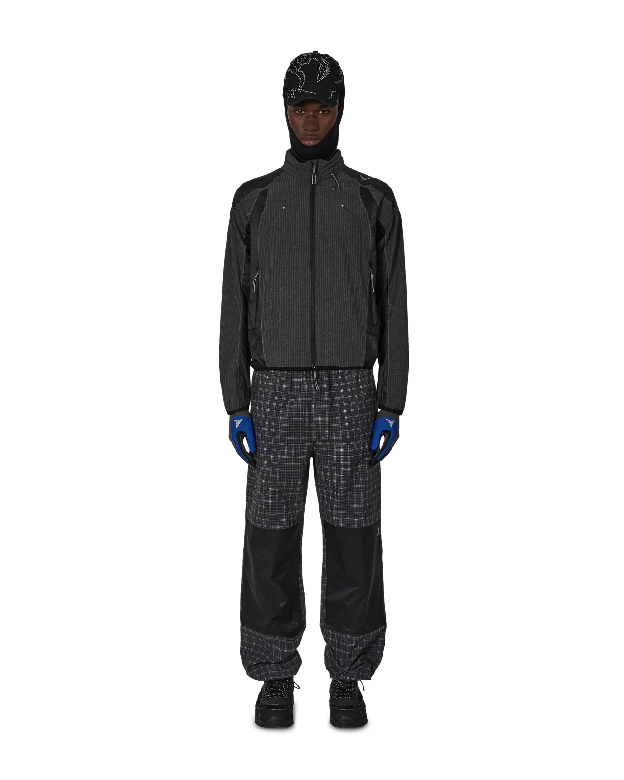 Numb Pinstriped Hooded Wind Jacket - Image 4