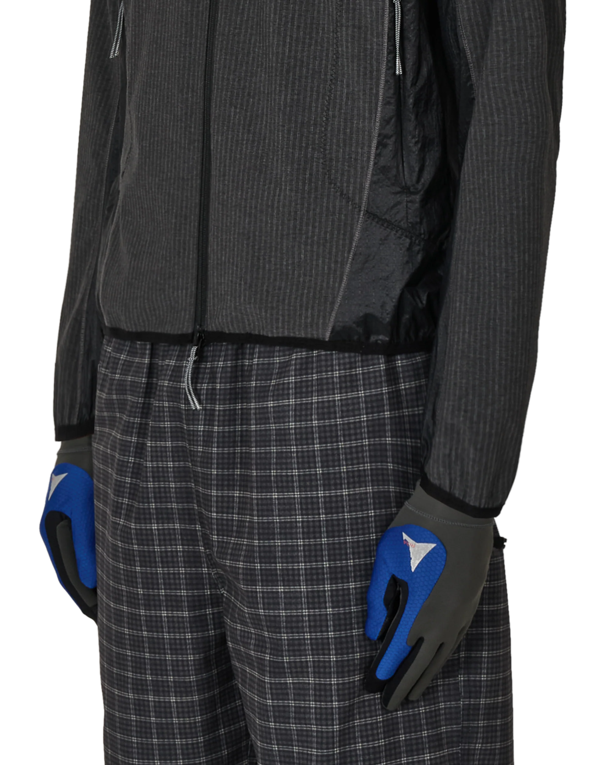 Numb Pinstriped Hooded Wind Jacket - Image 6