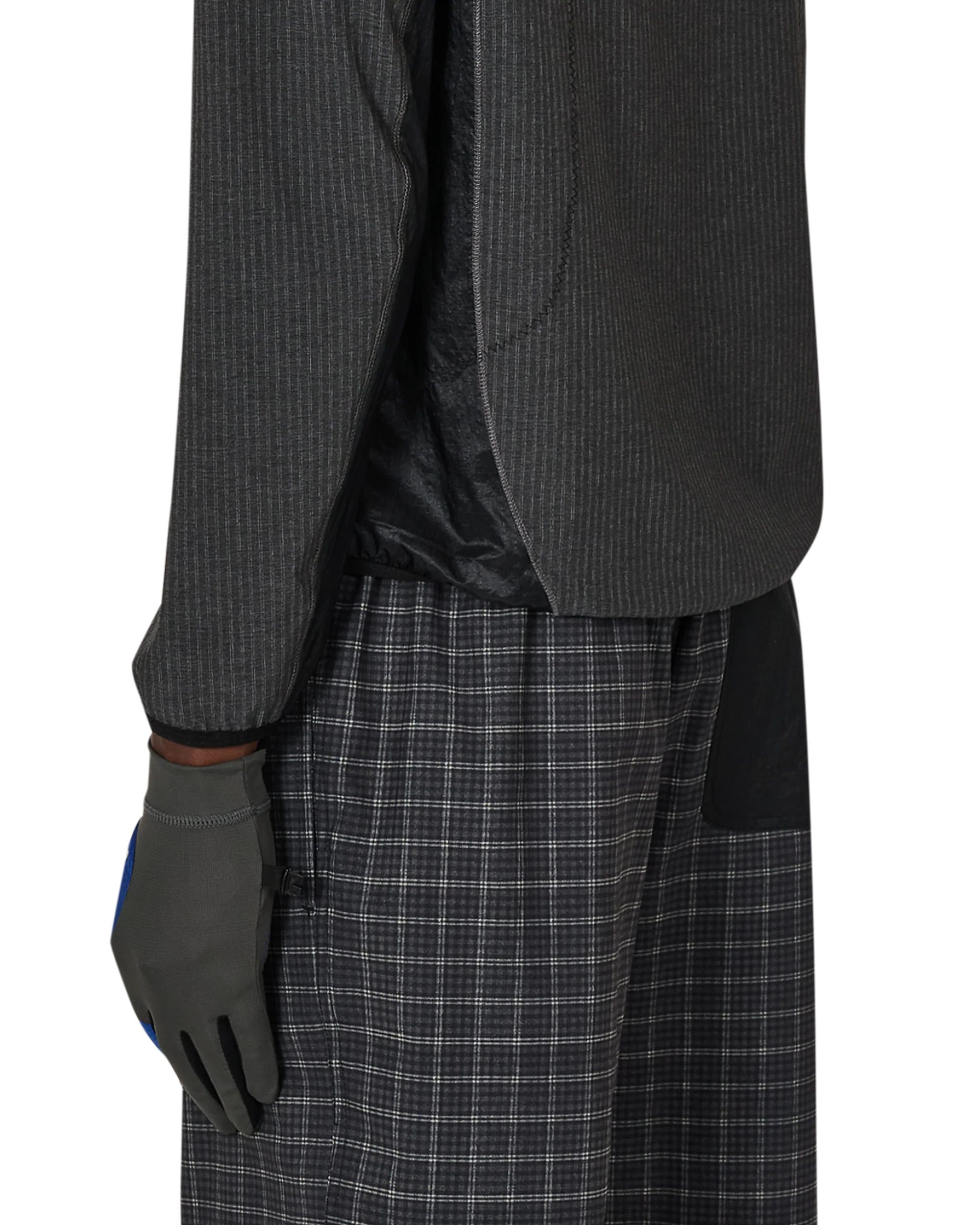 Numb Pinstriped Hooded Wind Jacket - Image 8
