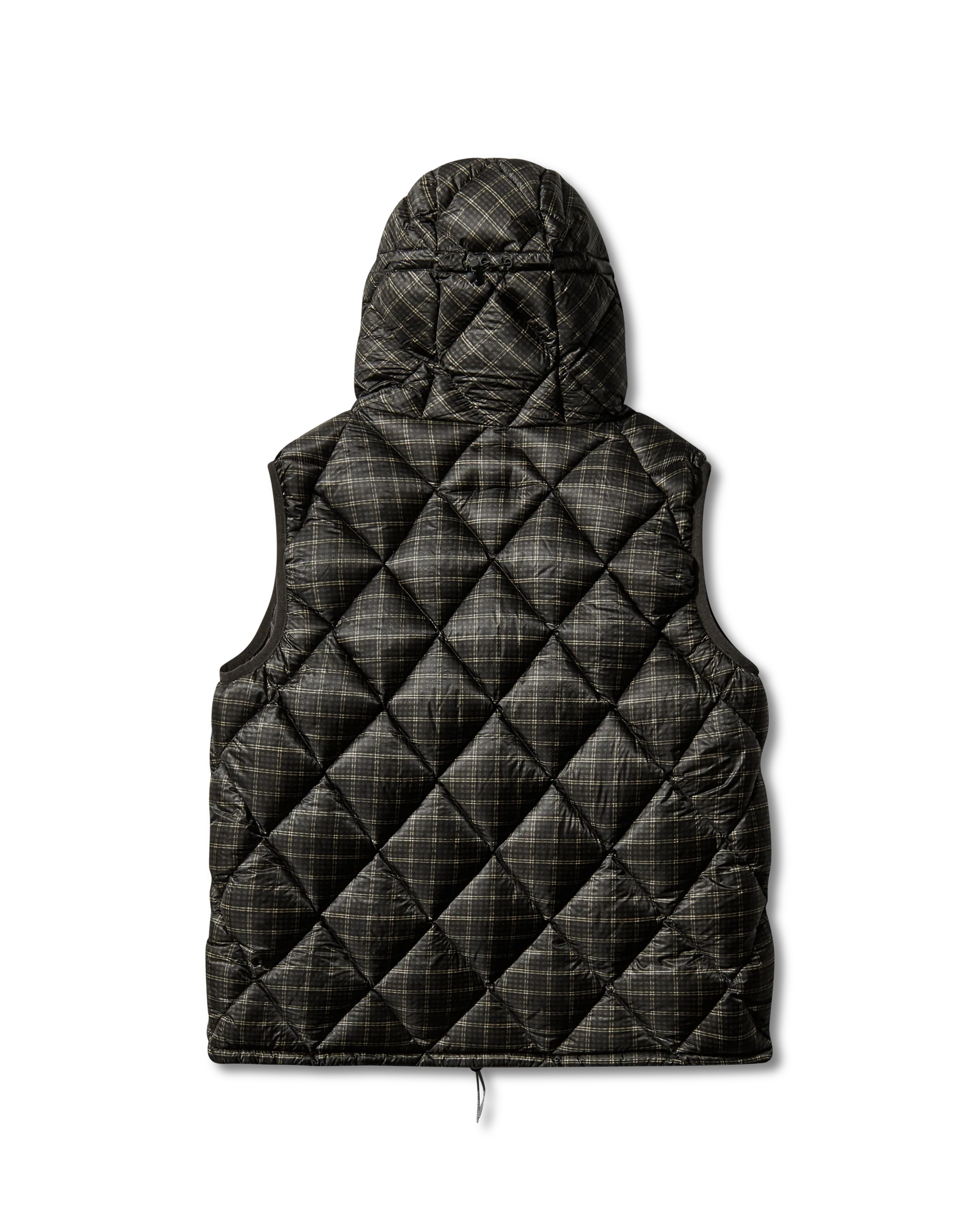 Nuna 600 Fill Check Hooded Down Vest - Image 10