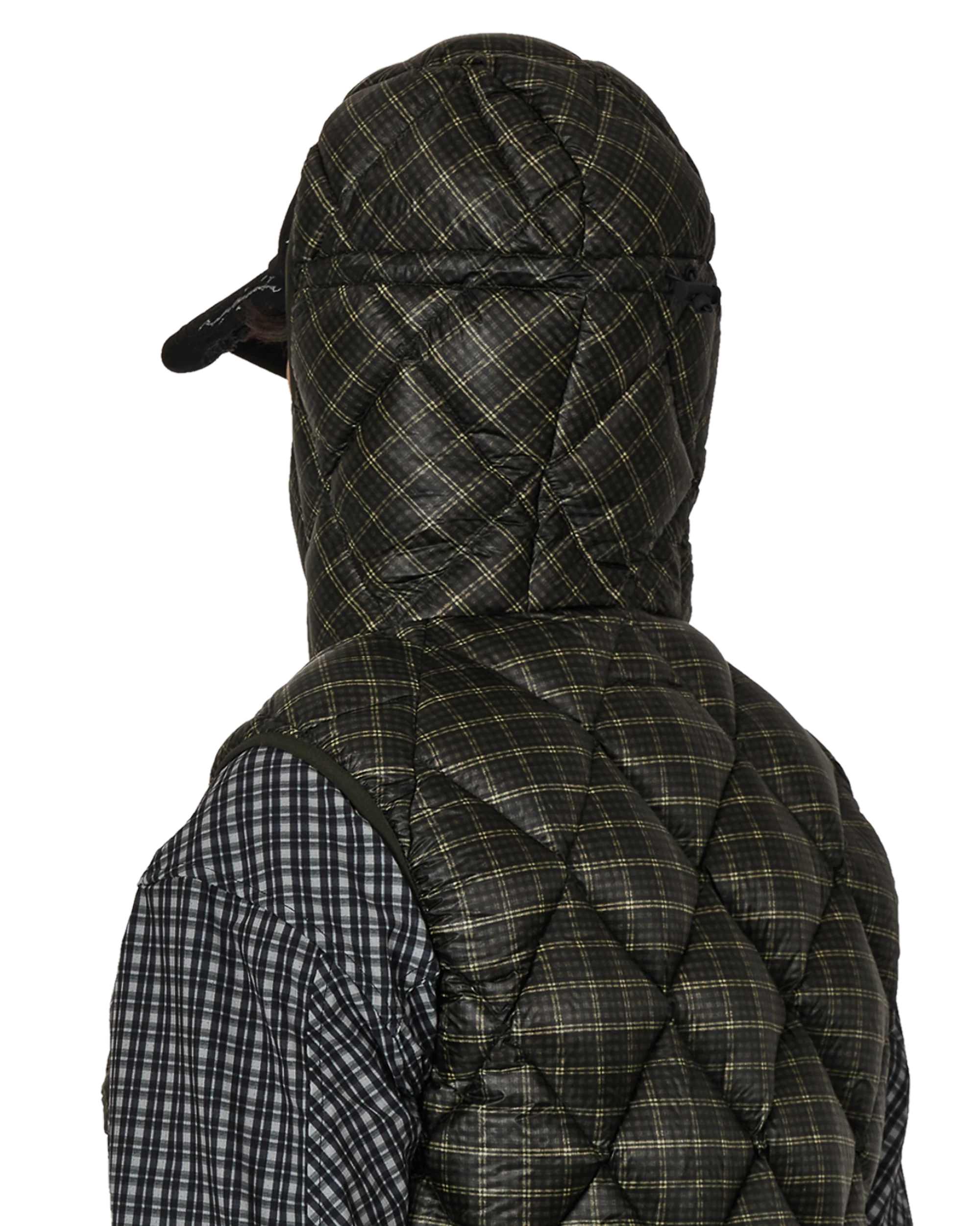 Nuna 600 Fill Check Hooded Down Vest - Image 7