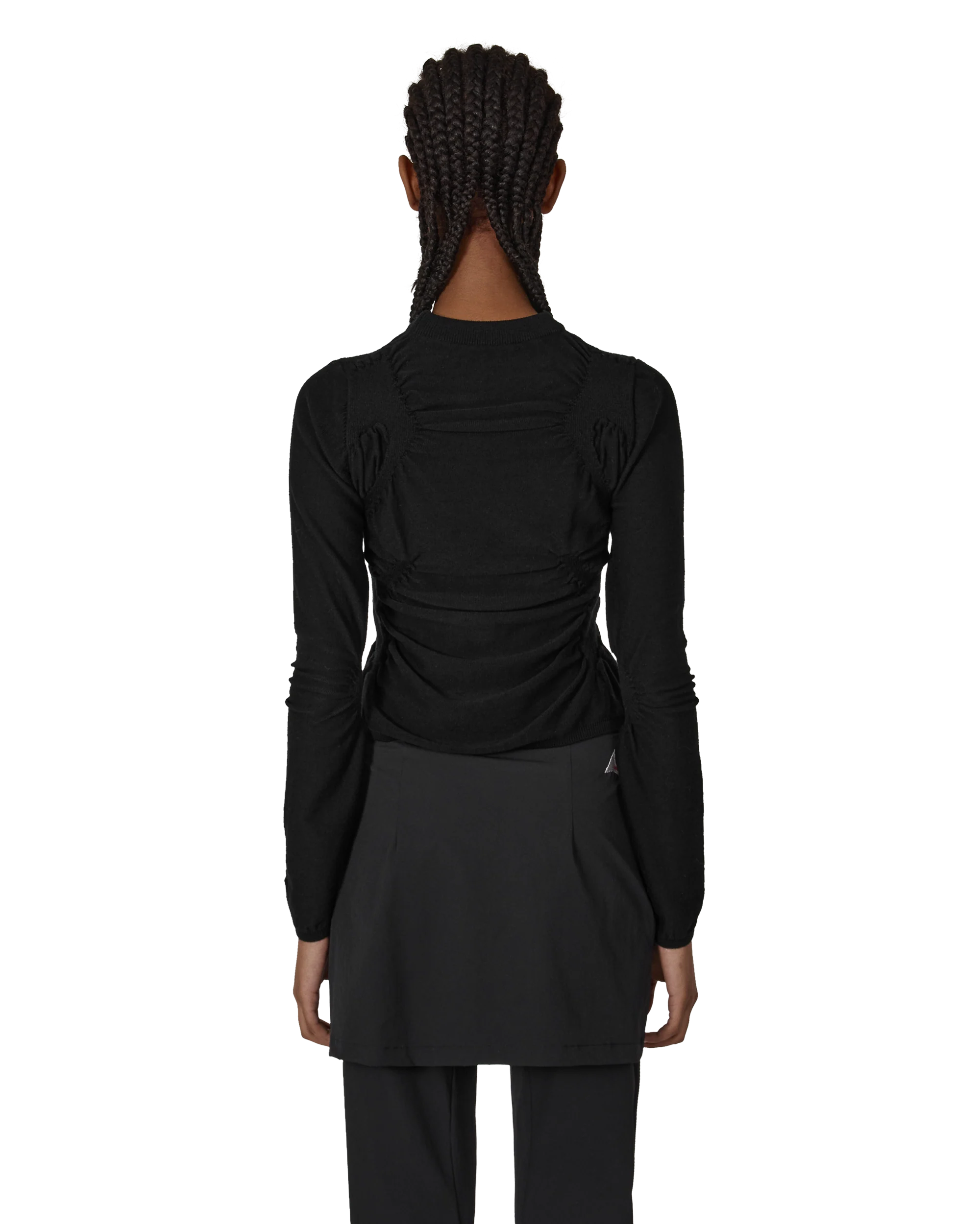 Pinched Wool Knit Top - Image 3