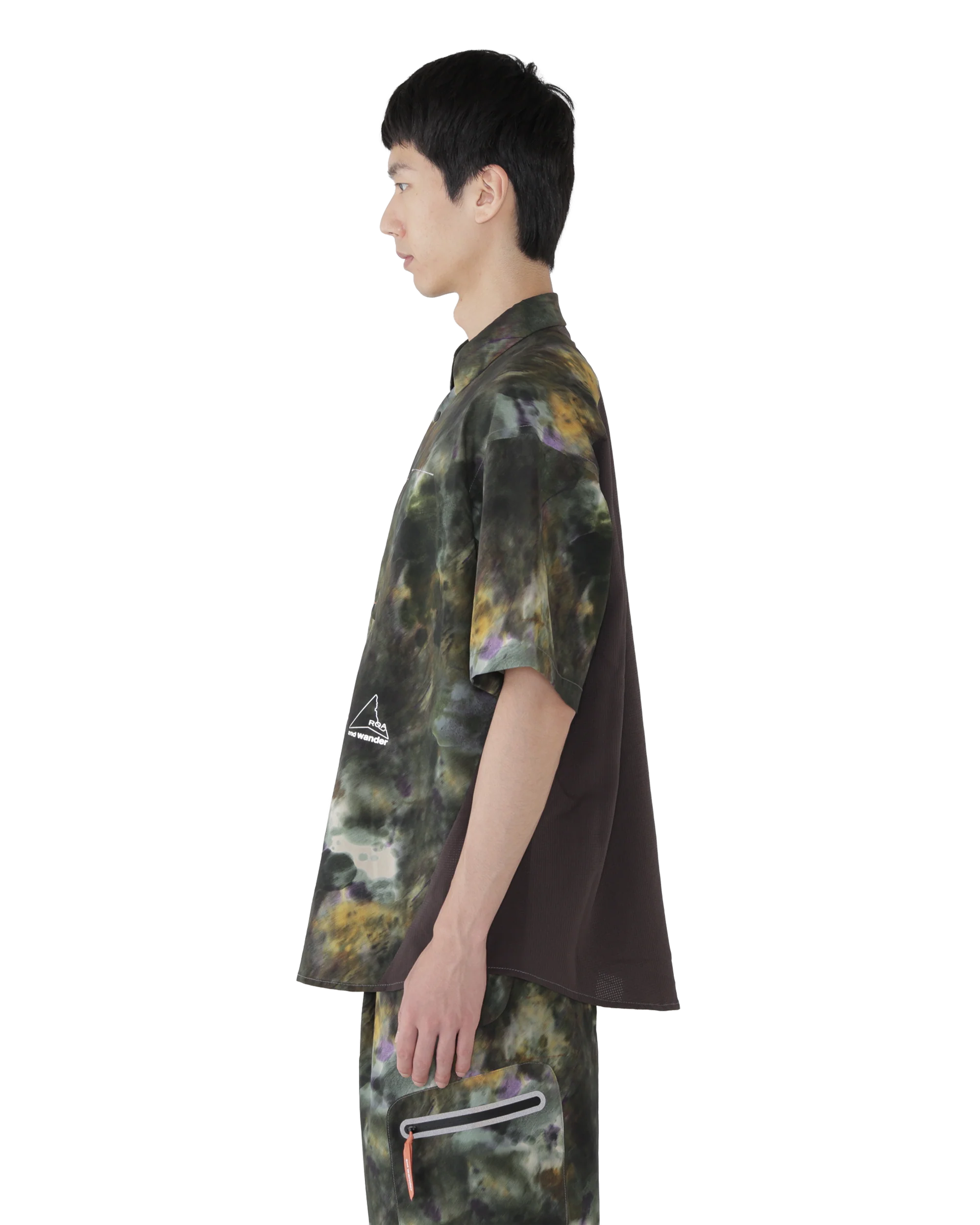 ROA x and wander Printed Breathable Shirt - Image 3