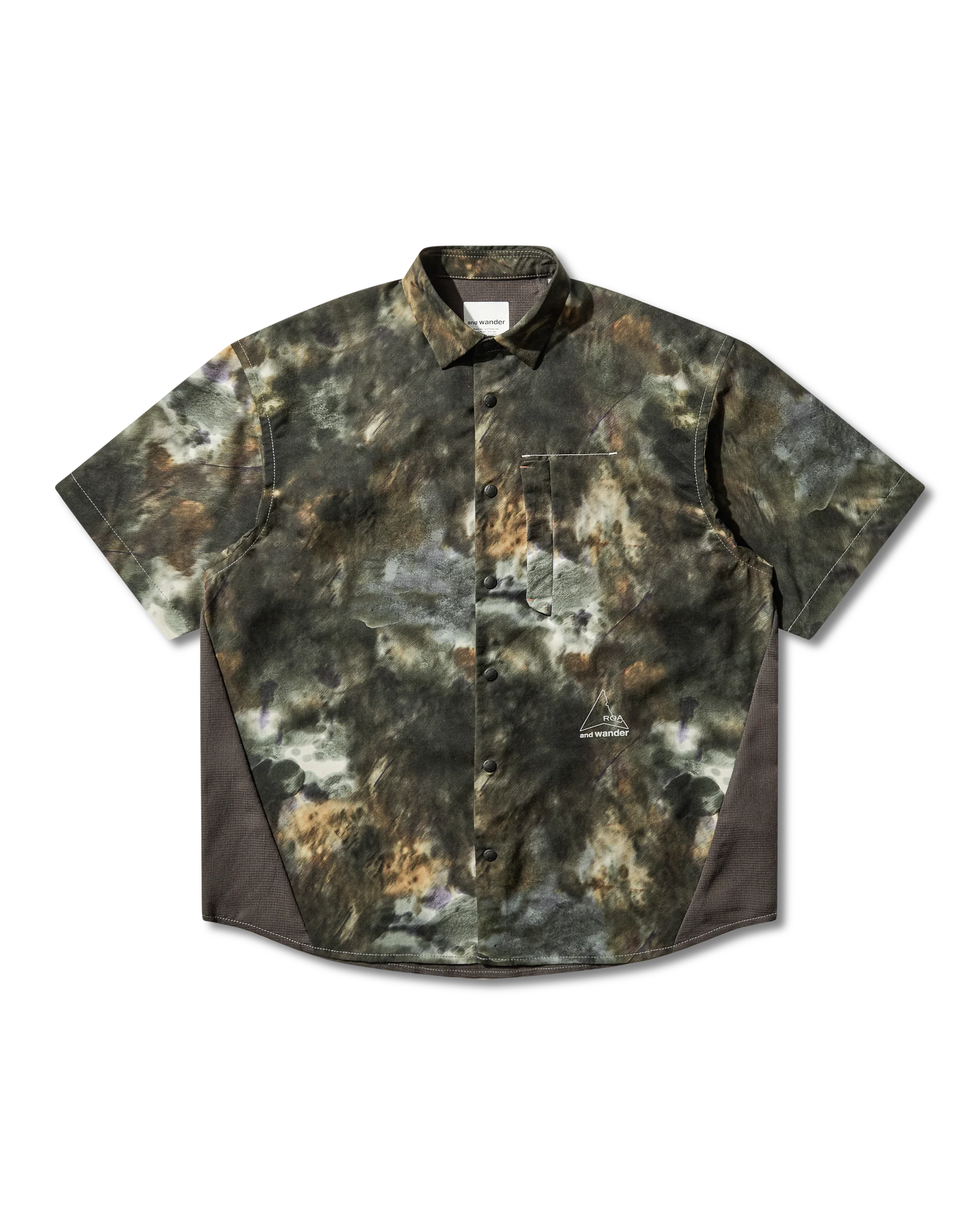 ROA x and wander Printed Breathable Shirt - Image 5