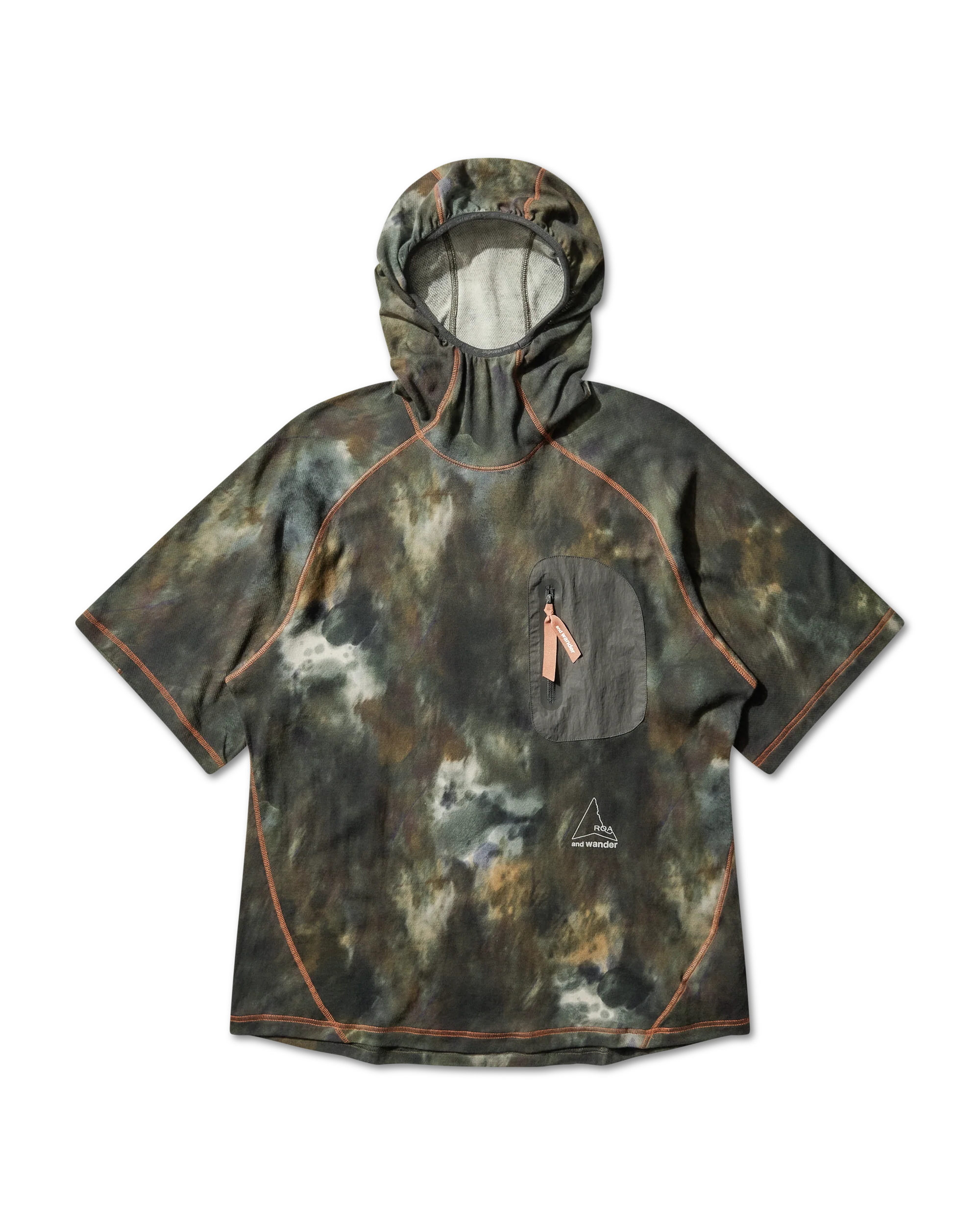 ROA x and wander Printed Hoodie T-Shirt - Image 5