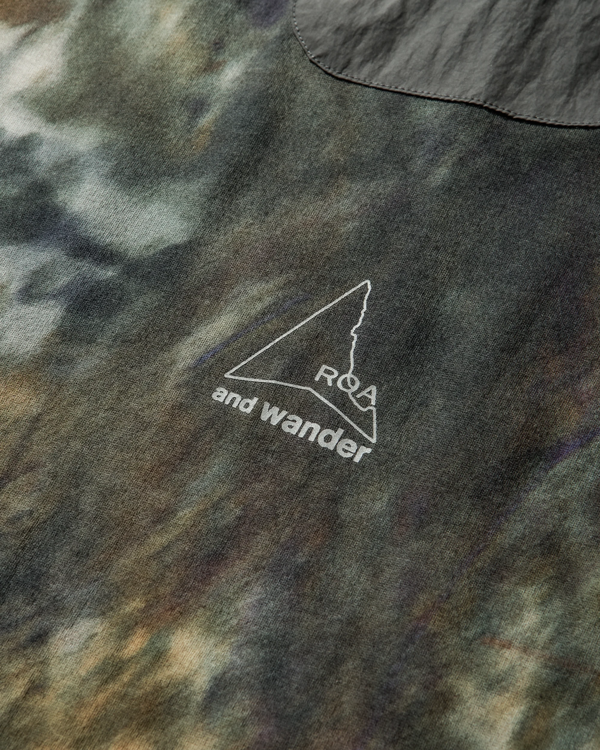 ROA x and wander Printed Hoodie T-Shirt - Image 7