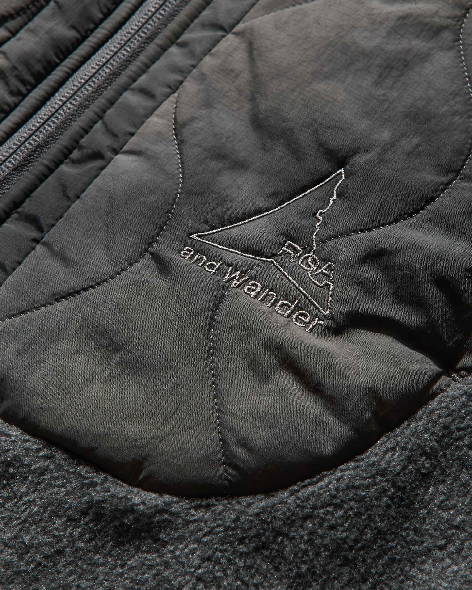 ROA X And Wander Quilted Fleece Jacket - Image 12