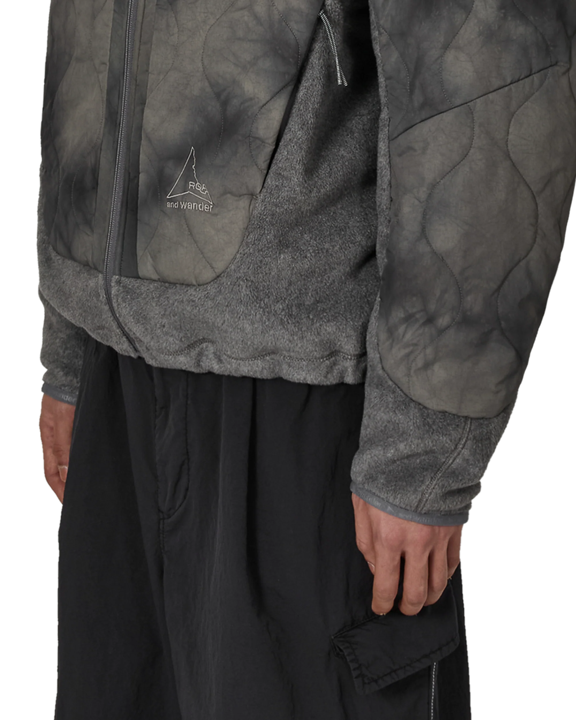 ROA X And Wander Quilted Fleece Jacket - Image 6