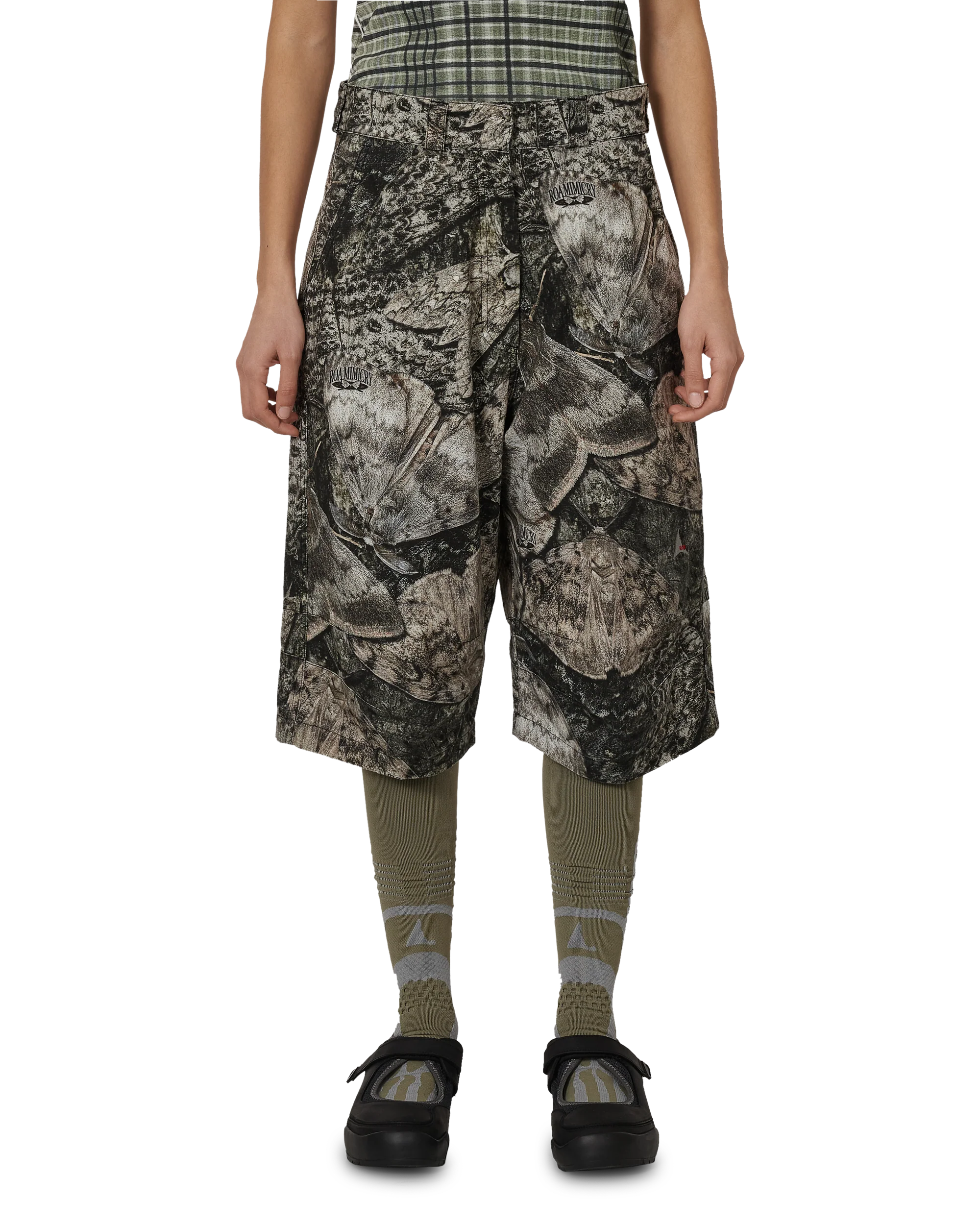 Women's Siera Moth Print 3/4 Pant