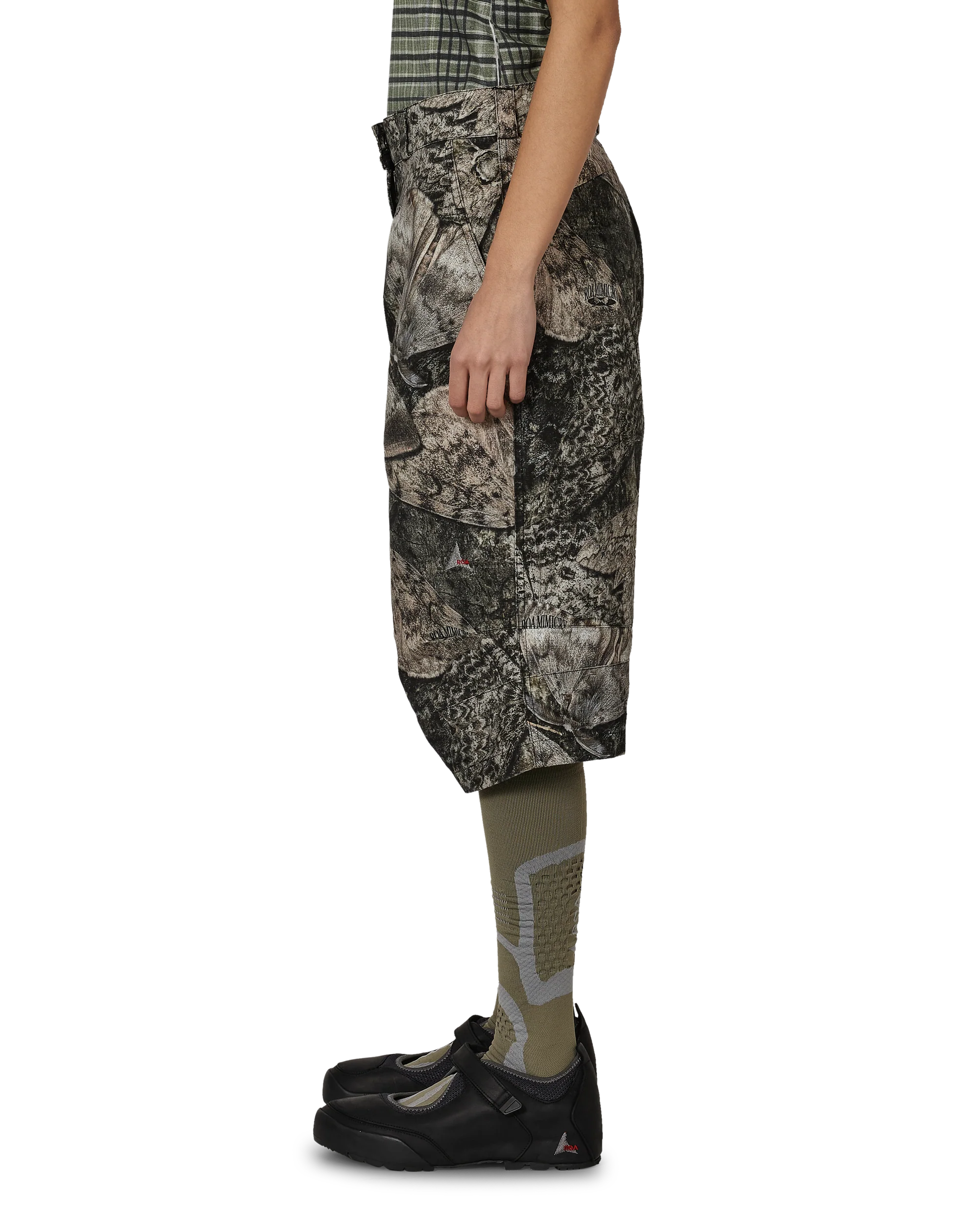 Women's Siera Moth Print 3/4 Pant - Image 2