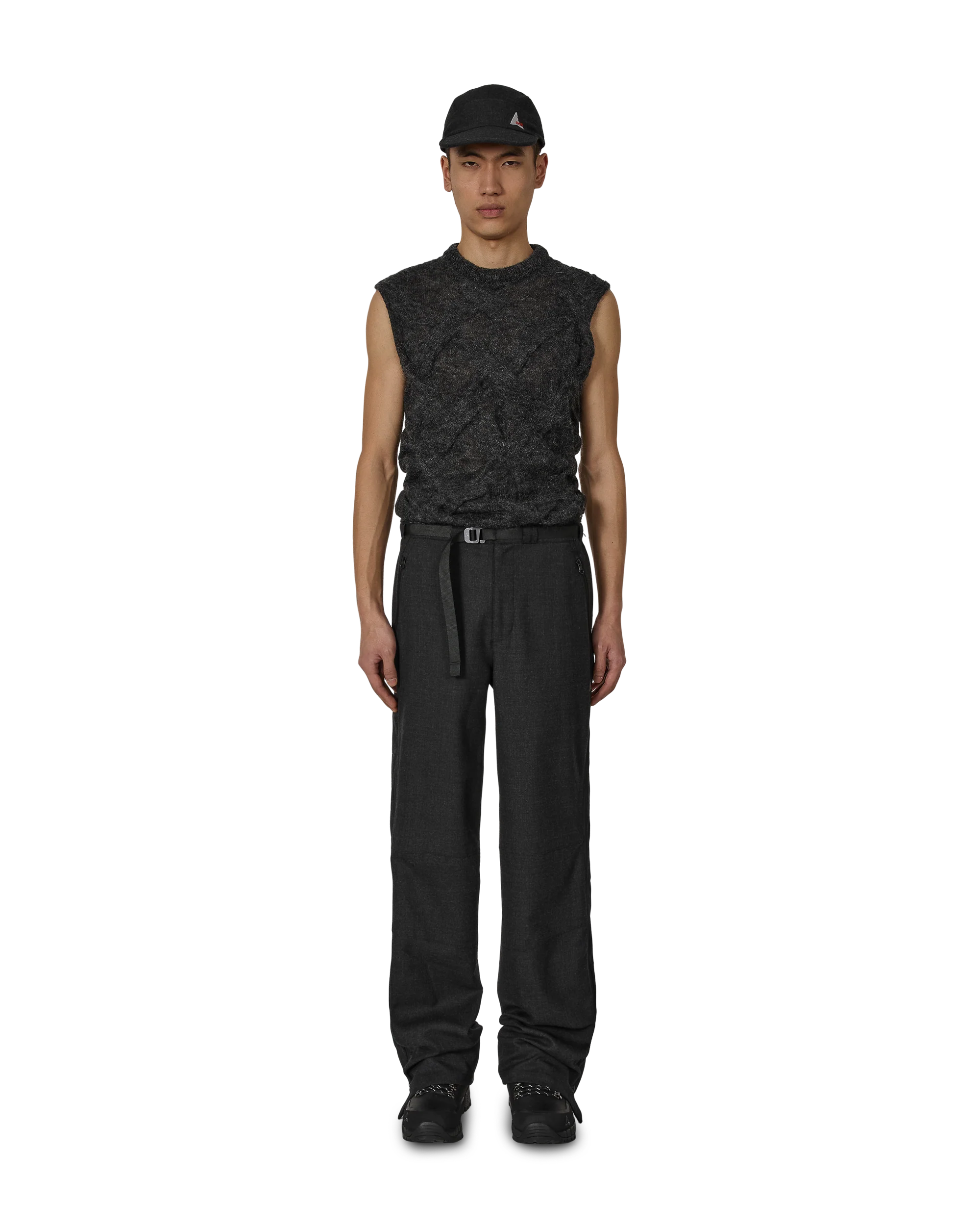 Y Zip Wool Twill Pant - Image 4